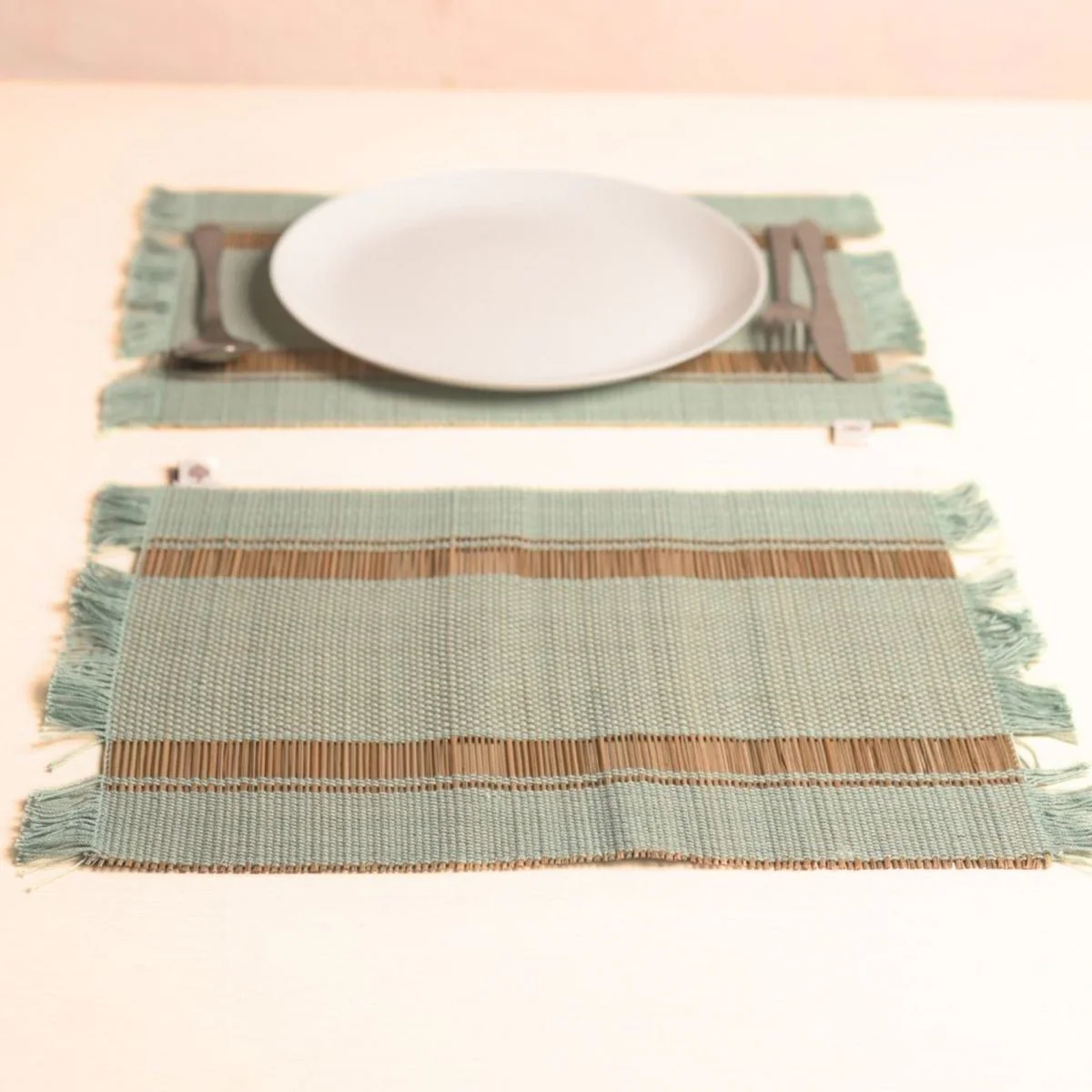 Madurkathi Table Mats – Handwoven Sustainable Dining Set - Image 5