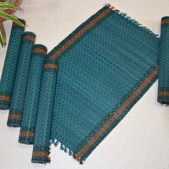Madurkathi Tassels Placemats (Set of 6)