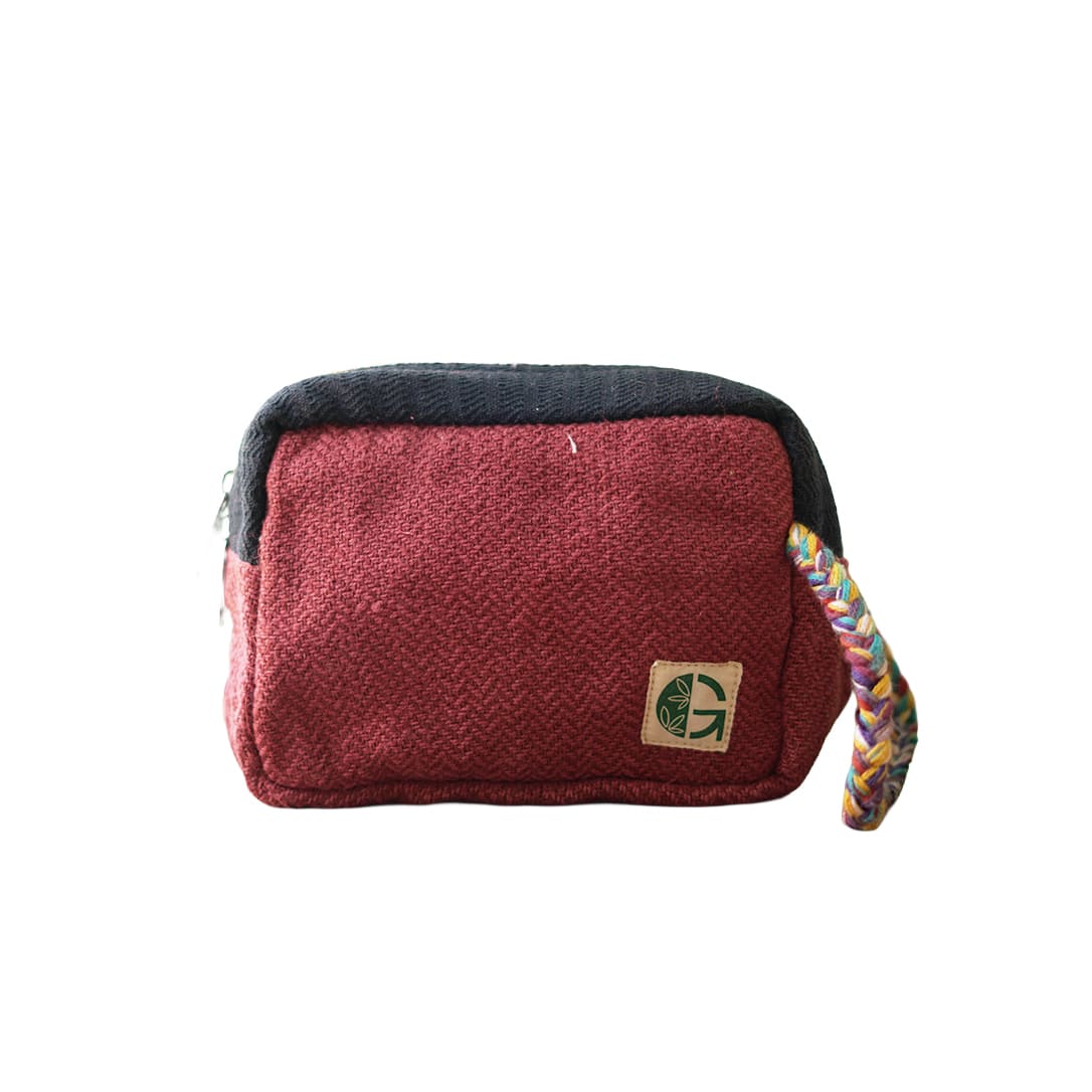 Handwoven Makeup Kit | Fabric Cosmetic Pouch - Image 22