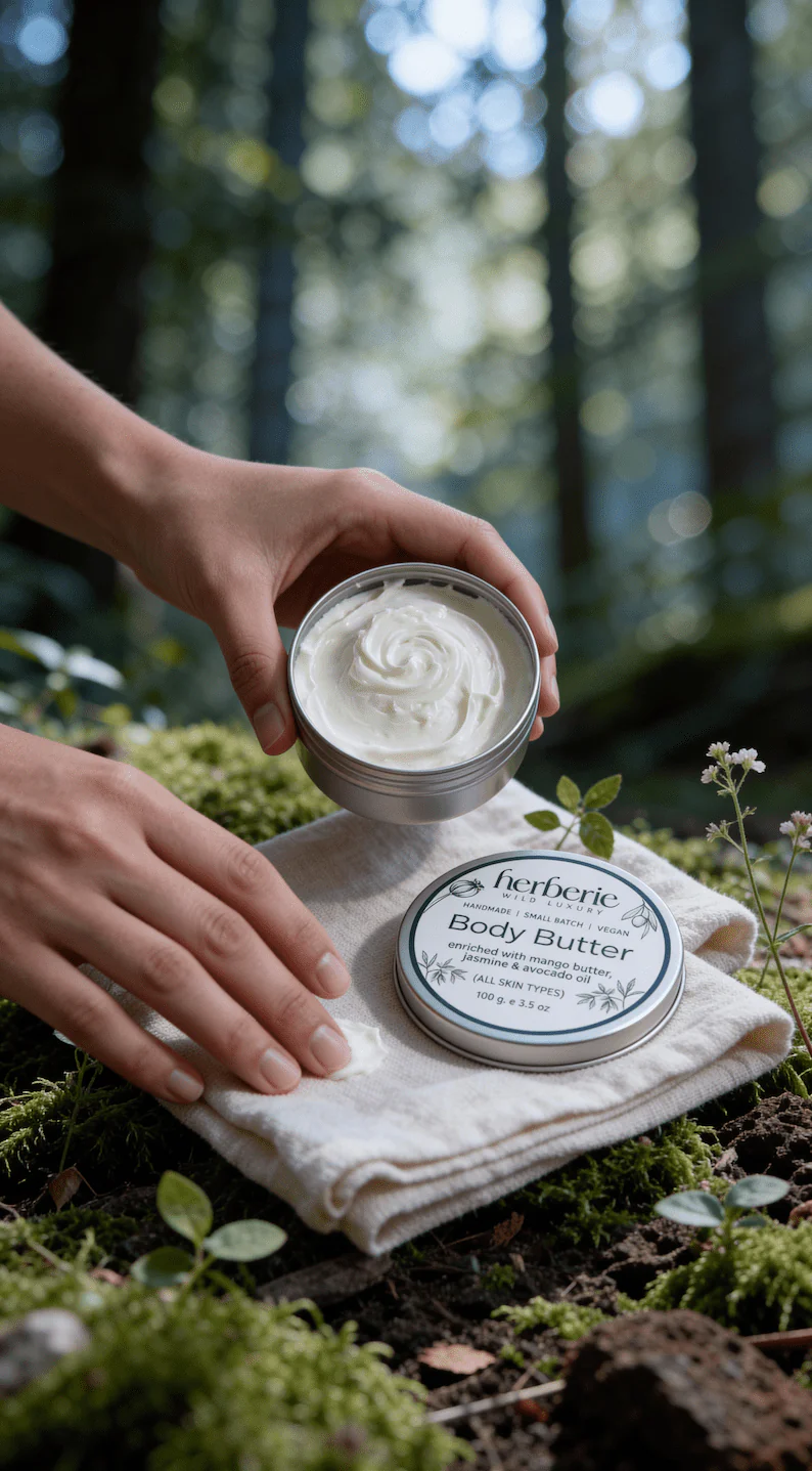 Mango & Jasmine Organic Body Butter | Deep Moisture Care - Image 2