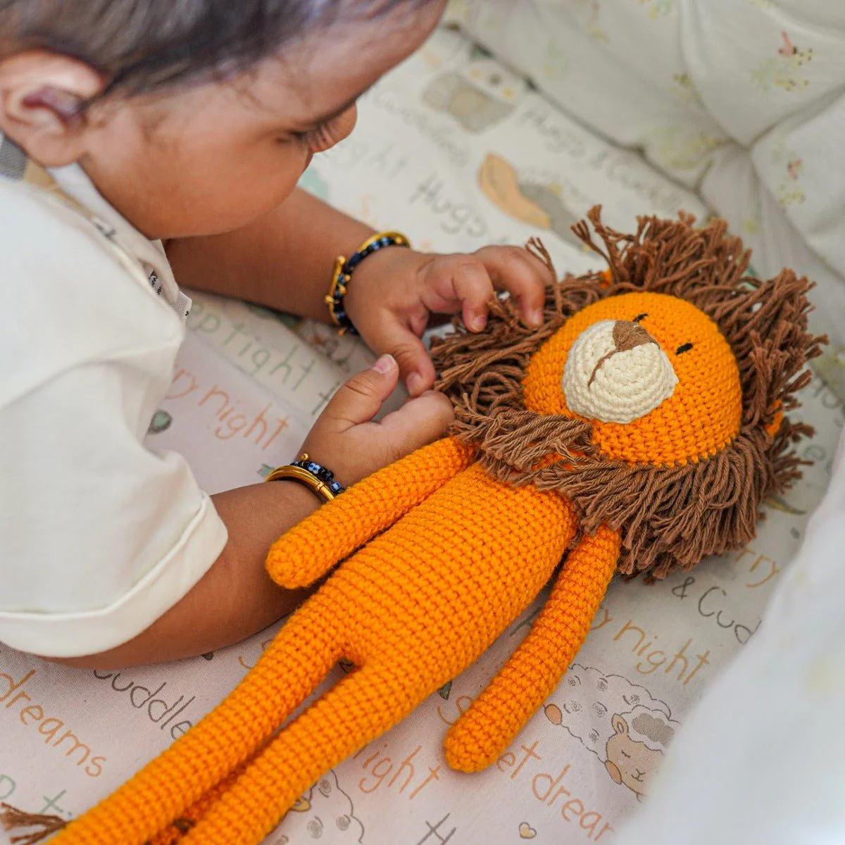 Leo the Lion – Crochet Doll for Babies