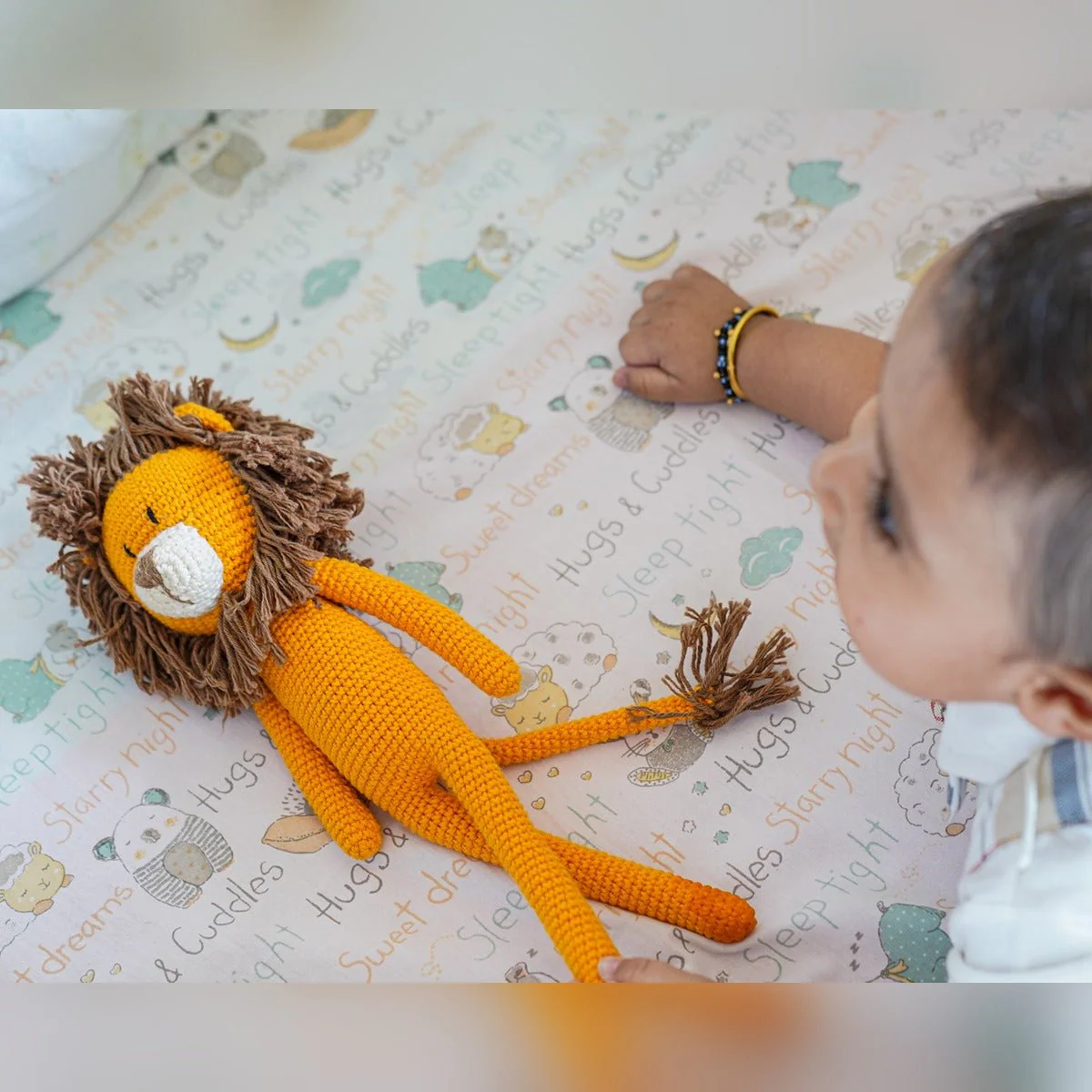 Leo the Lion – Crochet Doll for Babies - Image 3