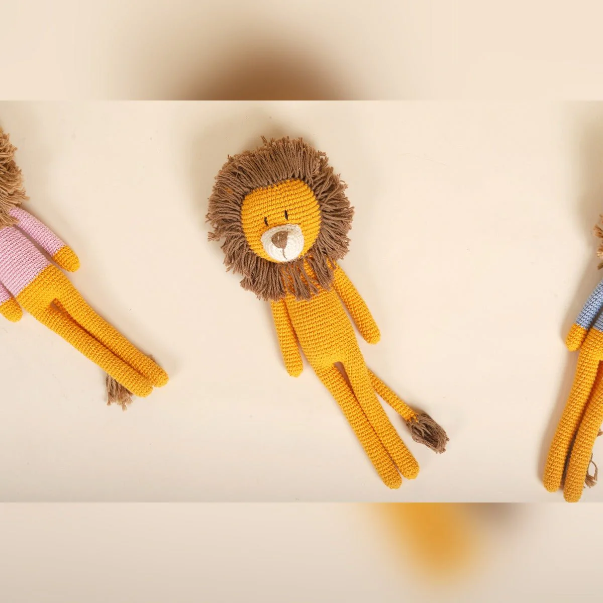Leo the Lion – Crochet Doll for Babies - Image 4