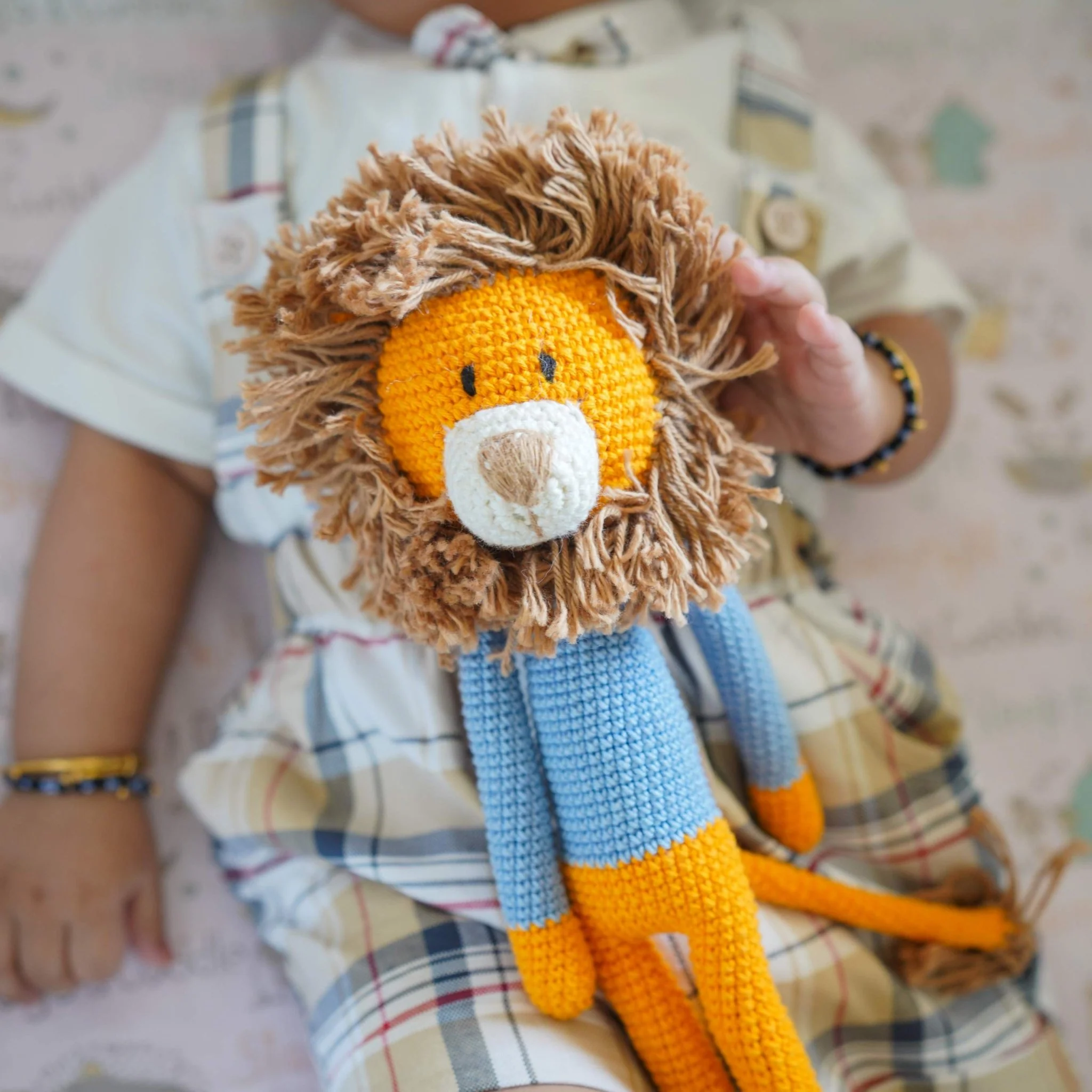 Leo the Lion – Crochet Doll for Babies - Image 5