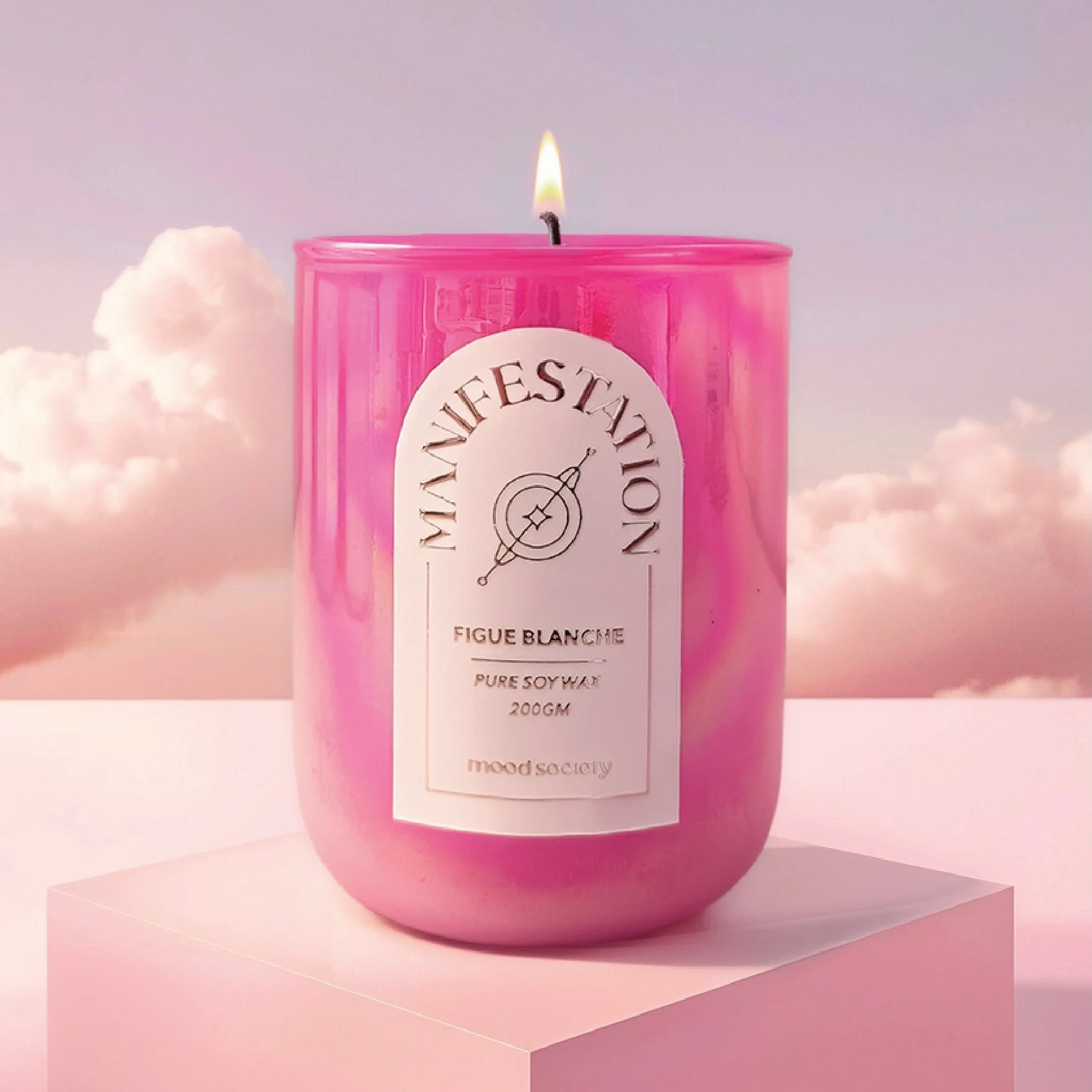 Manifestation Scented Candle | Handcrafted Aromatherapy