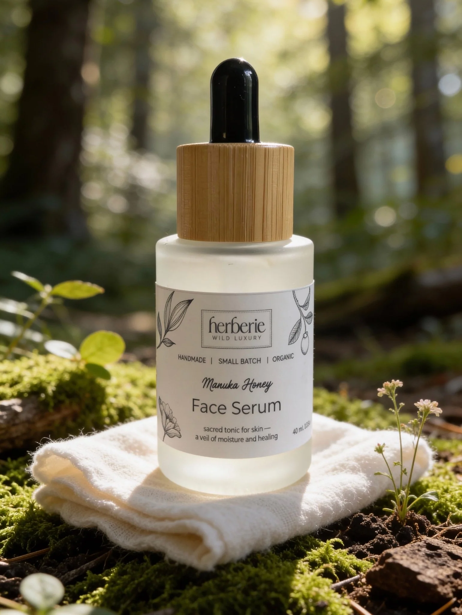 Manuka Honey Face Serum | Hydrating & Soothing Gel | 40ml