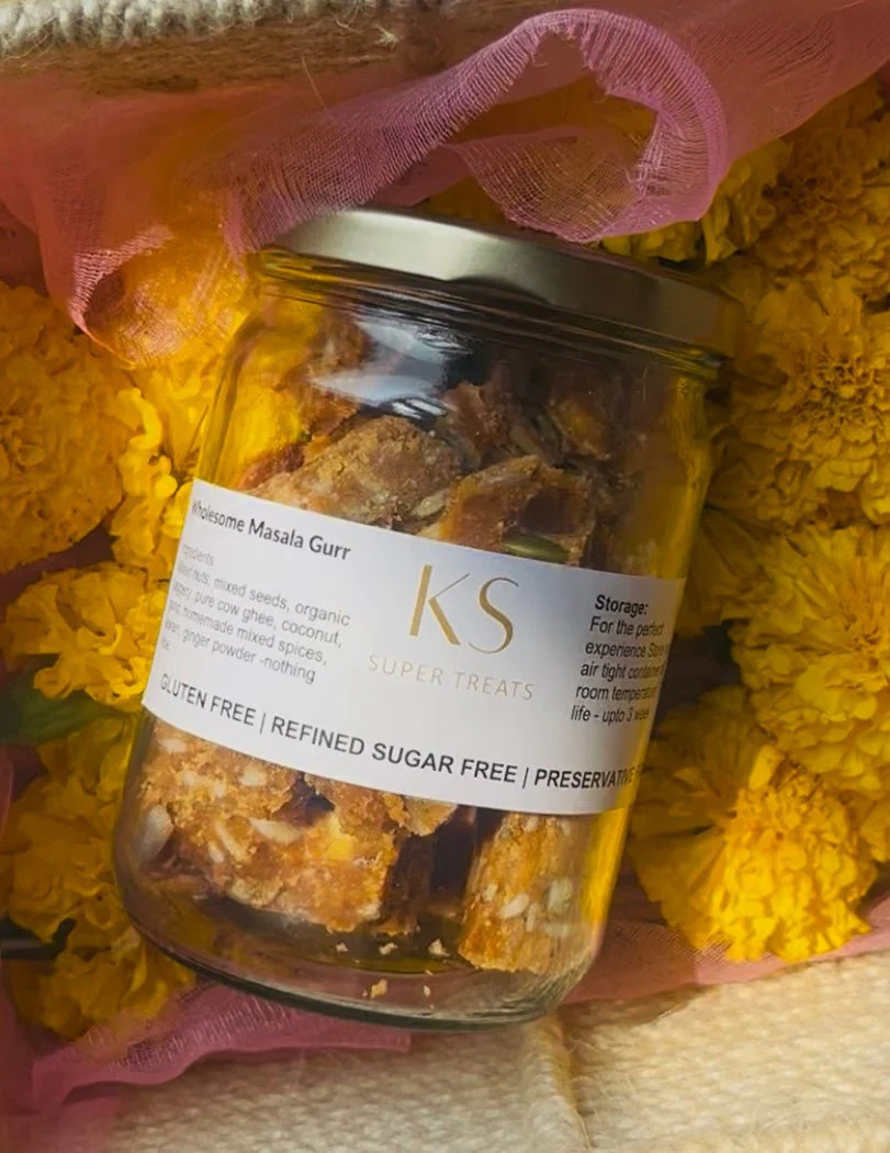 Masala Gurr with Nuts | Gluten-Free & Refined Sugar-Free | 250g - Image 3