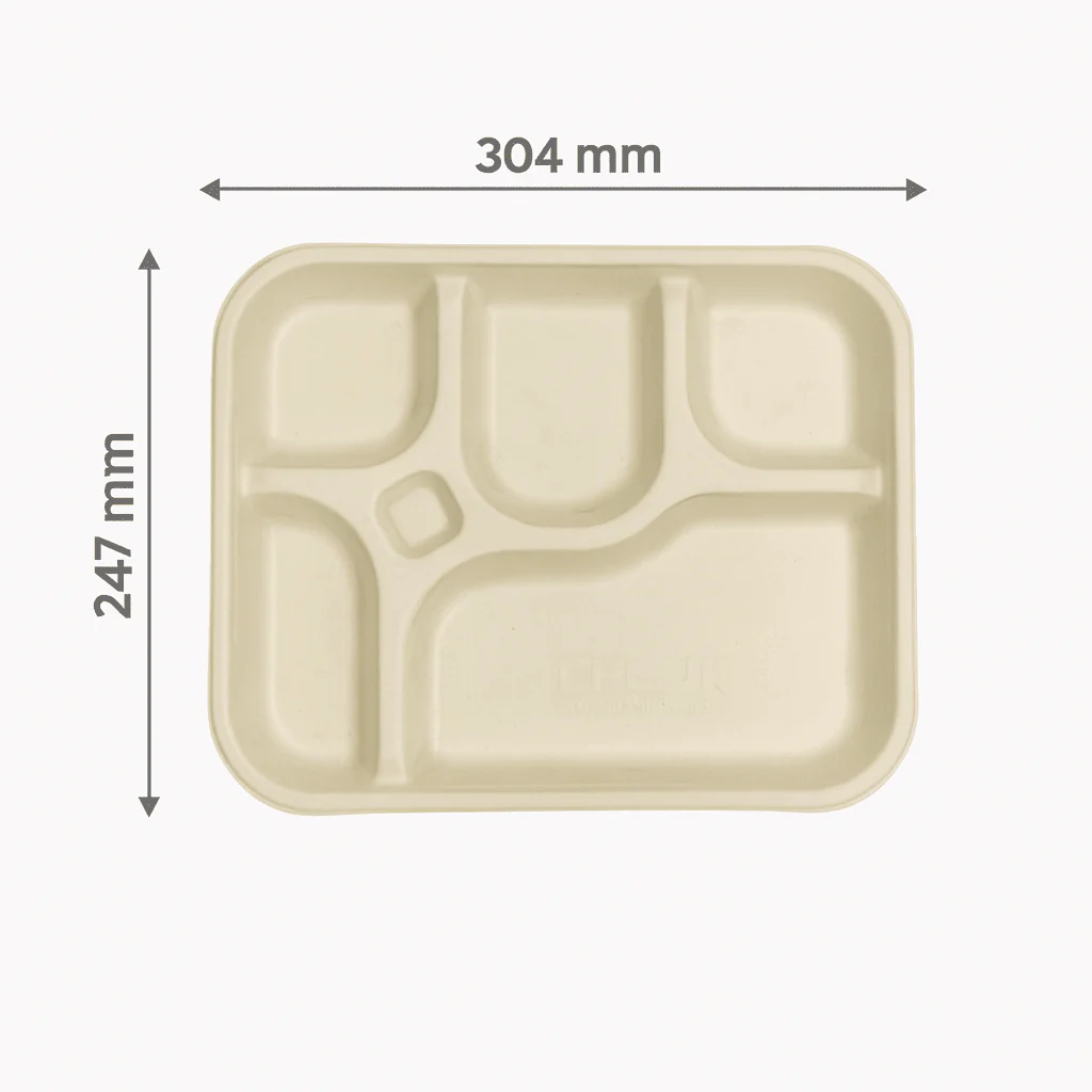 5 Compartment Meal Trays - Image 10