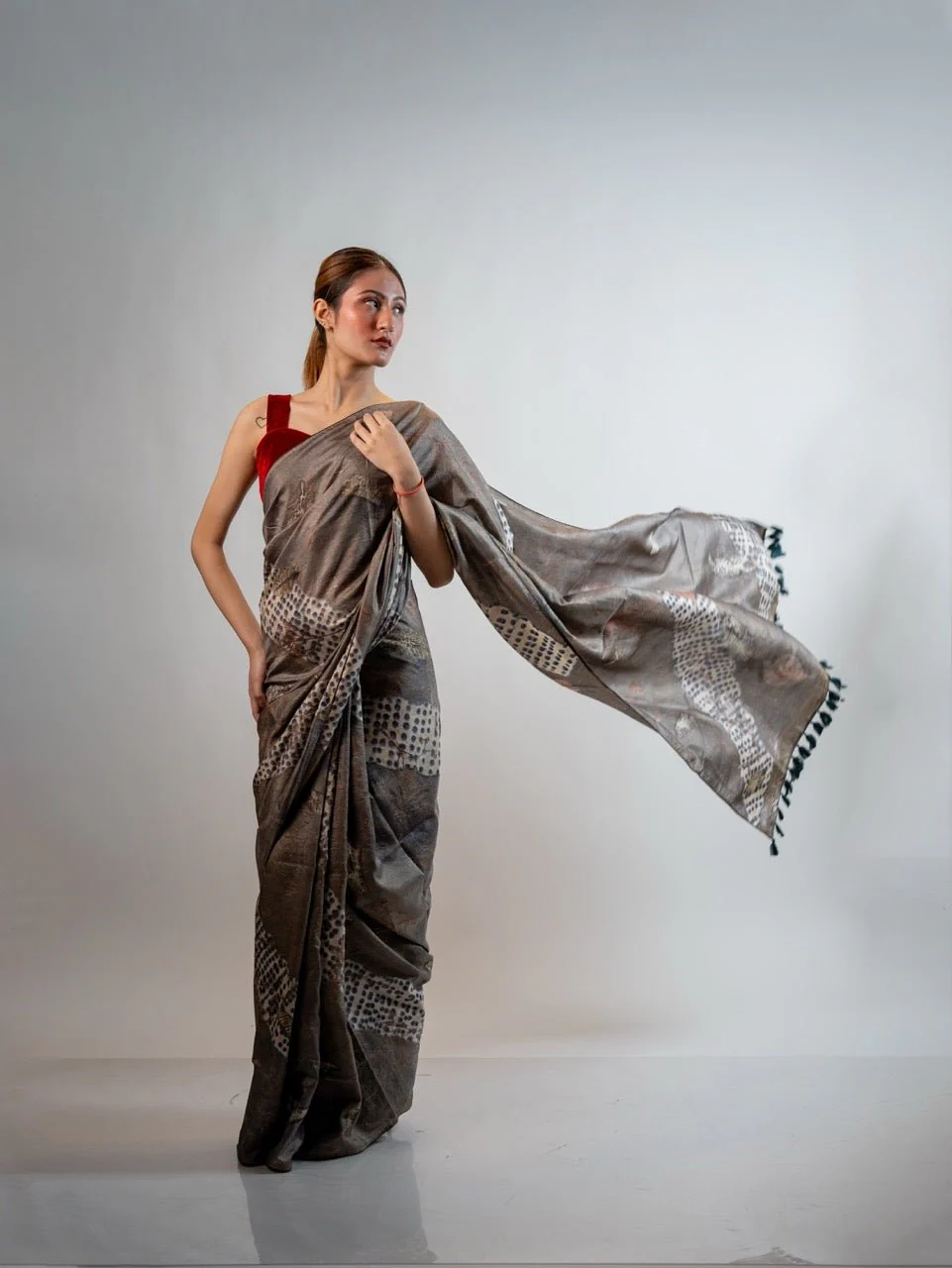 Megha Silk Sari – Handwoven Traditional Pure Silk Sari
