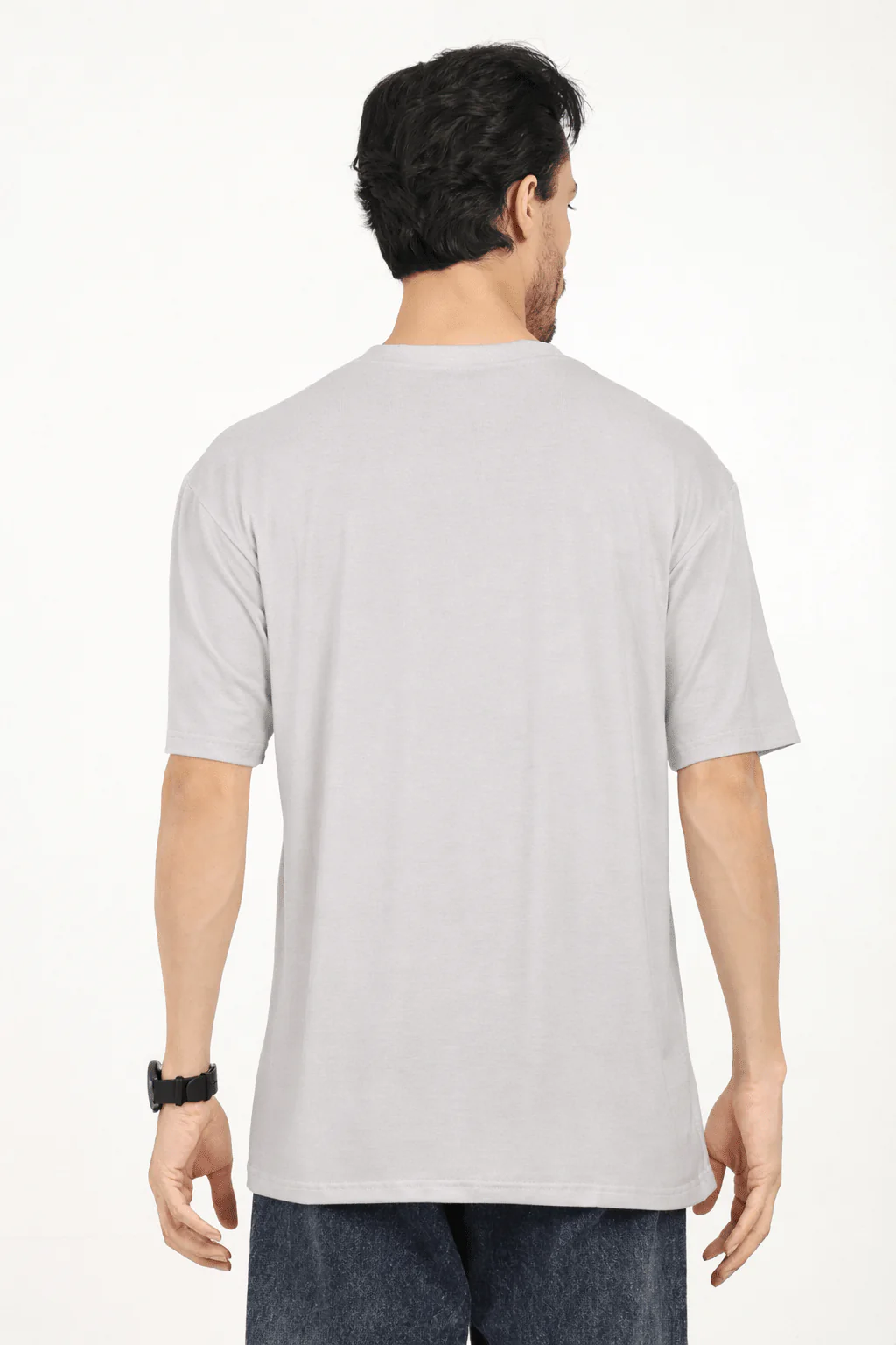 Men Oversized Plain Bamboo T-Shirt – Soft, Breathable & Sustainable - Image 15