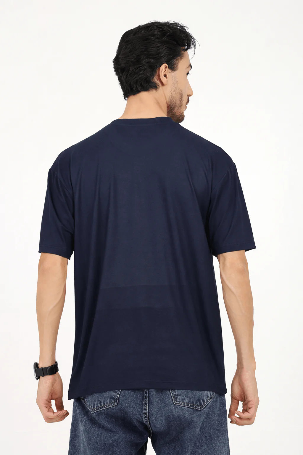 Men Oversized Plain Bamboo T-Shirt – Soft, Breathable & Sustainable - Image 24