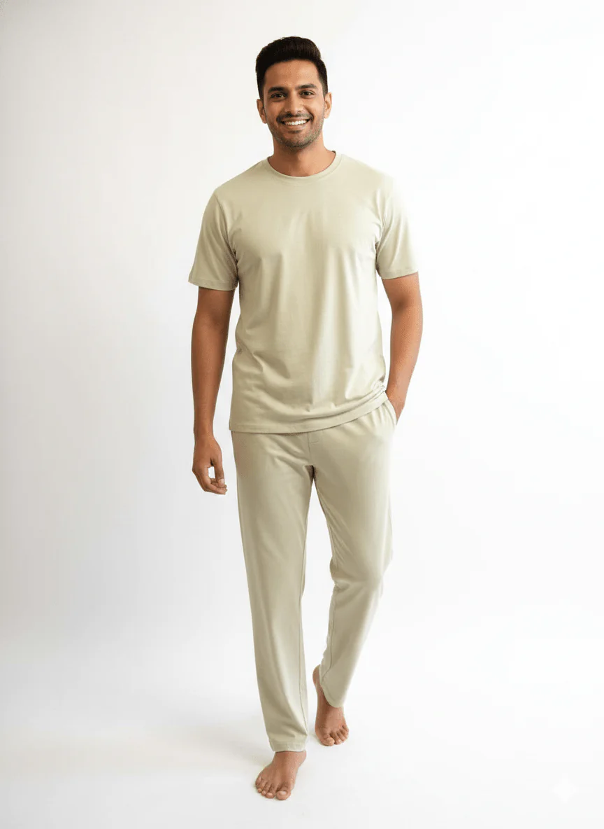 Men’s Herbal-Infused Printed crew neck T-Shirt & withoutprint tee - Image 7