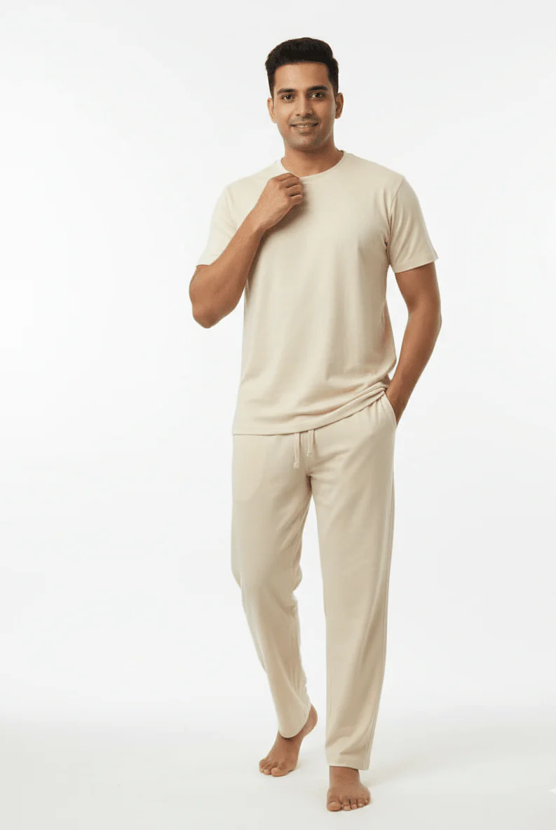 Men’s Herbal-Infused Printed crew neck T-Shirt & withoutprint tee - Image 9