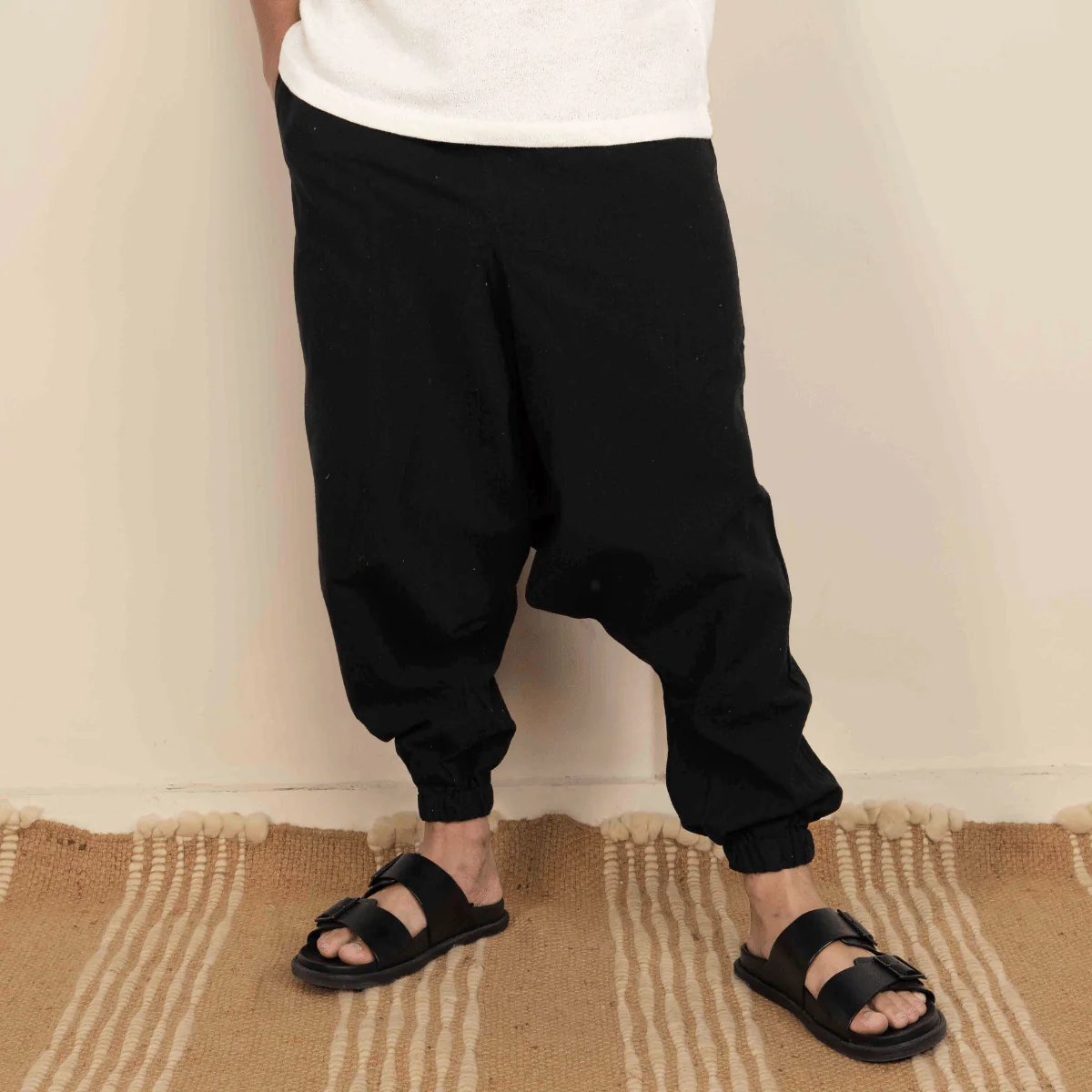 Men's Harem Pack of 2 | Dark Blue & Black | Fits Waist Sizes 28 to 36 - Image 8