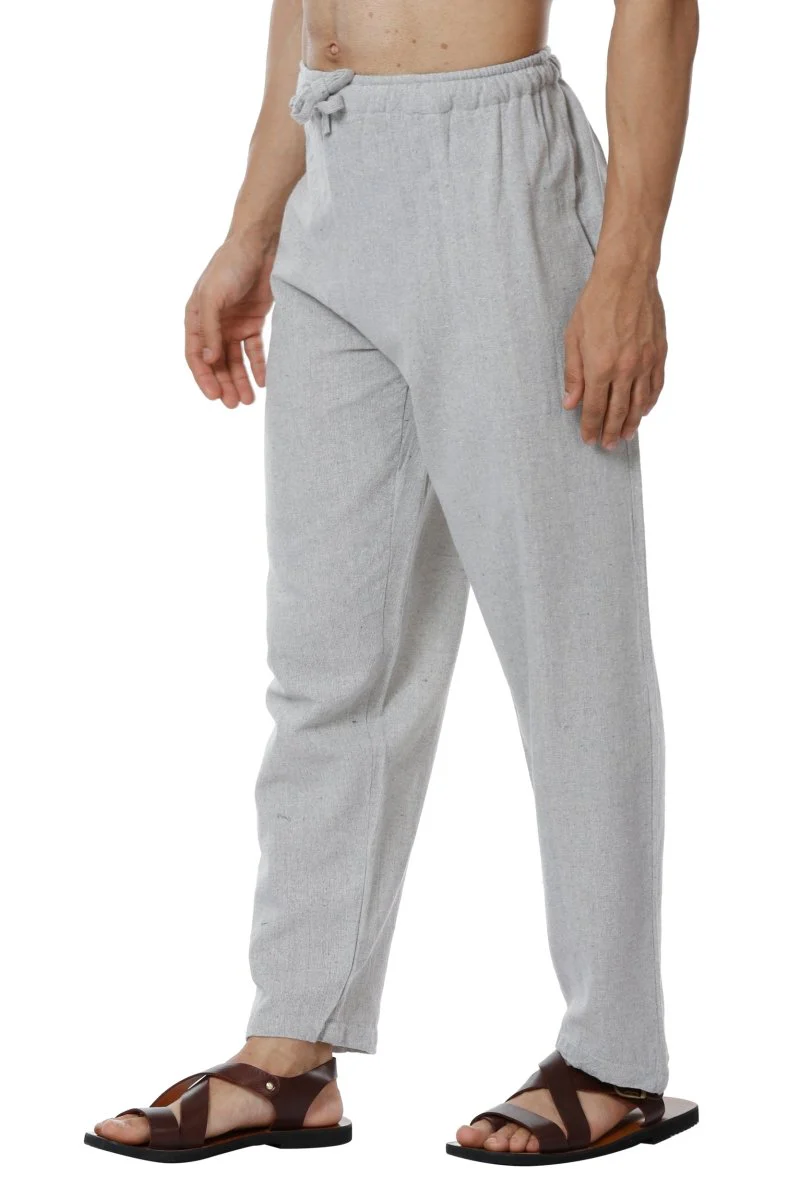 Men's Pyjama Pack of 2 | Blue and  Grey | Fits Waist Sizes 28" to 36" - Image 8