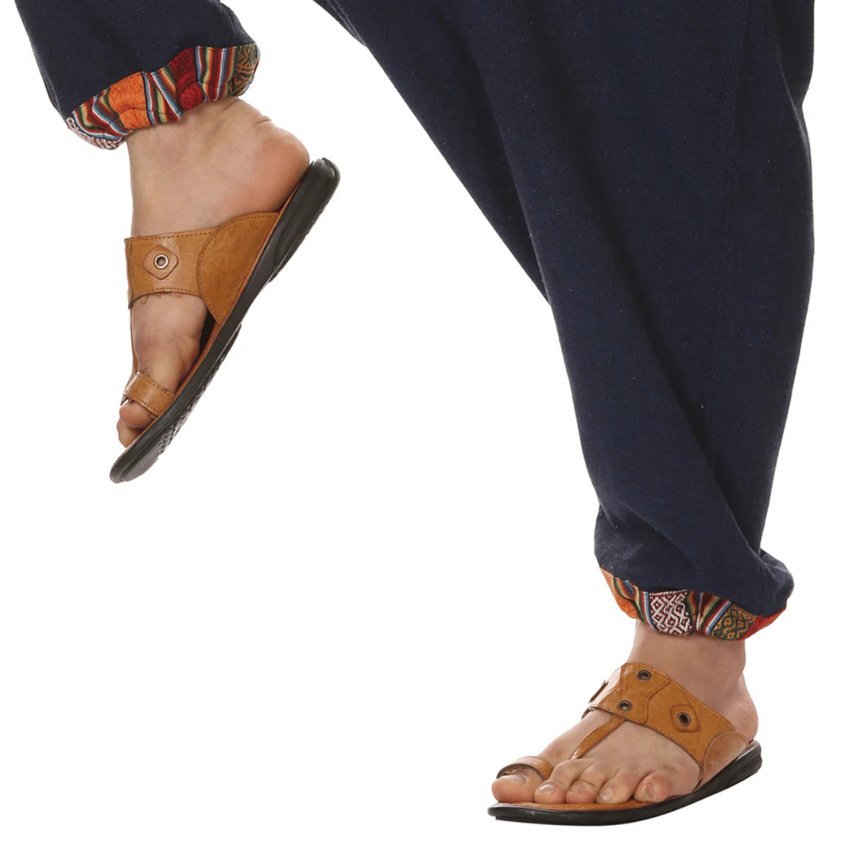 Men's Tribal Harem | Dark Blue | Fits Waist Sizes 28 to 36 Inches - Image 4