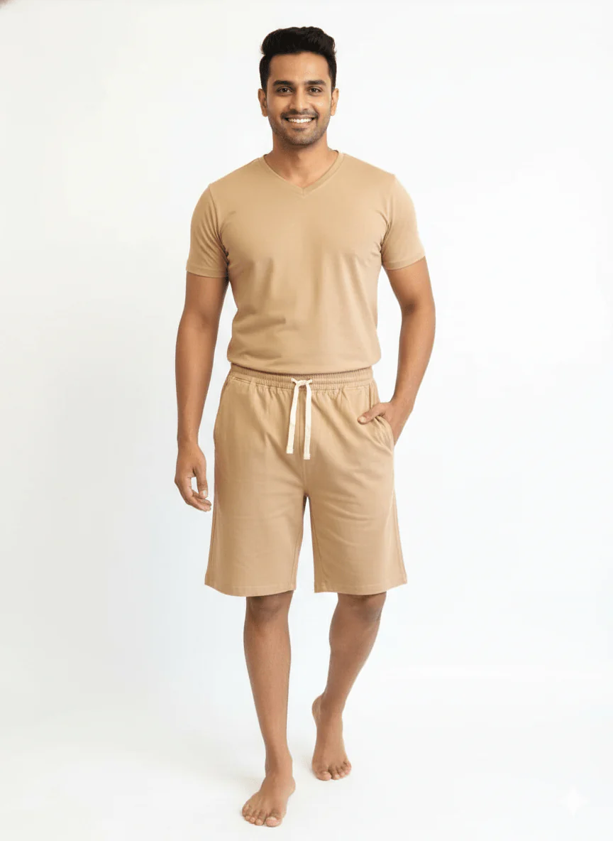 Men’s Herbal Infused V Neck Tee Shirt - Image 4