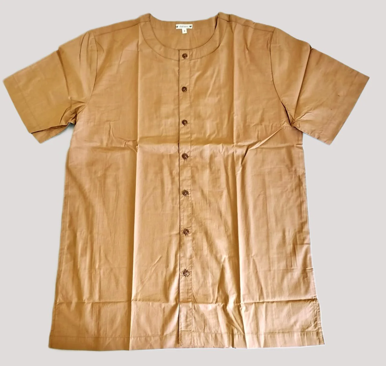 Men's Herbal-Infused Yoga & Meditation Shirt - Image 3