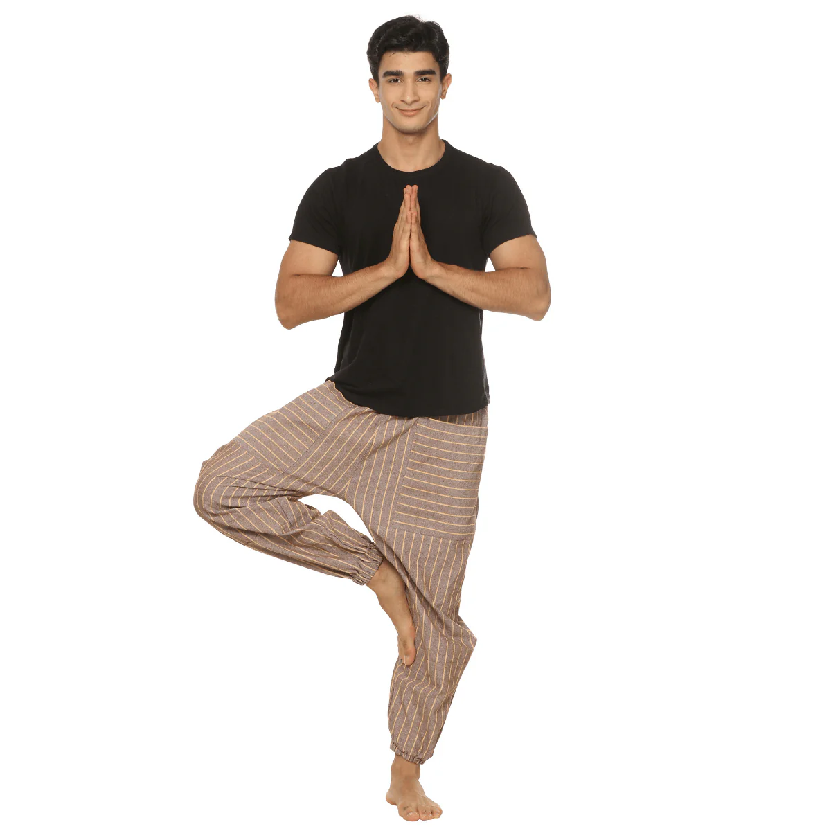 Men's Hopper | Brown Stripes | Fits Waist Sizes 28 to 38 Inches - Image 5
