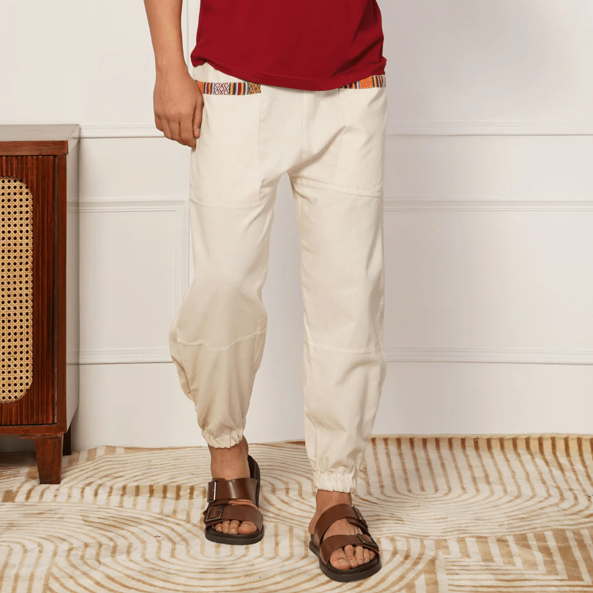 Men's Hopper | Cream | Fits Waist Sizes 28 to 38 Inches - Image 6