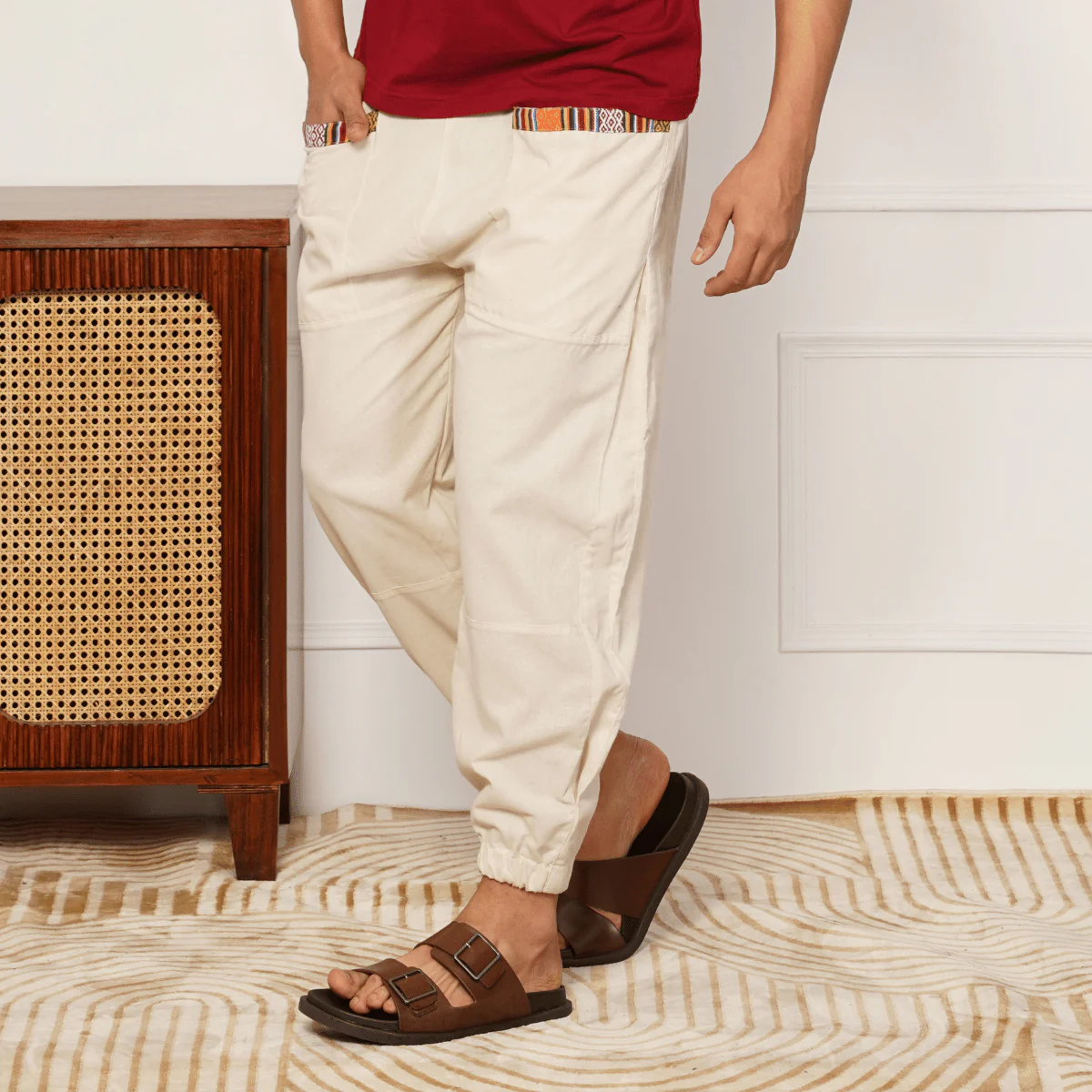 Men's Hopper | Cream | Fits Waist Sizes 28 to 38 Inches - Image 7