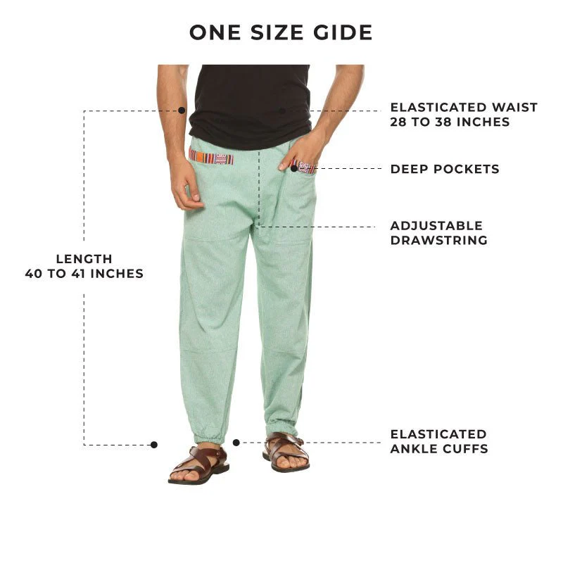 Men's Hopper | Green | Fits Waist Sizes 28 to 38 Inches - Image 8