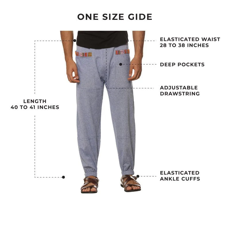 Men's Hopper | Lavender Blue | Fits Waist Sizes 28 to 38 Inches - Image 3