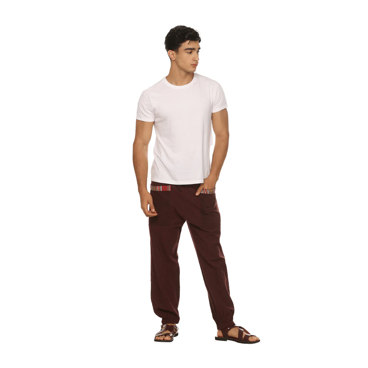 Men's Hopper | Maroon | Fits Waist Sizes 28 to 38 Inches - Image 5