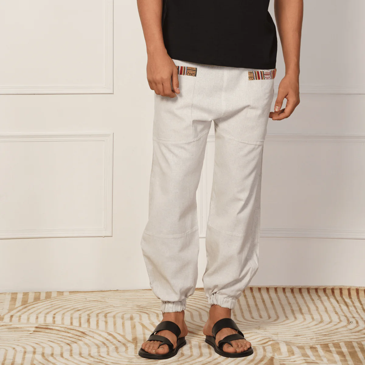Men's Hopper | Melange Grey | Fits Waist Sizes 28 to 38 Inches - Image 12