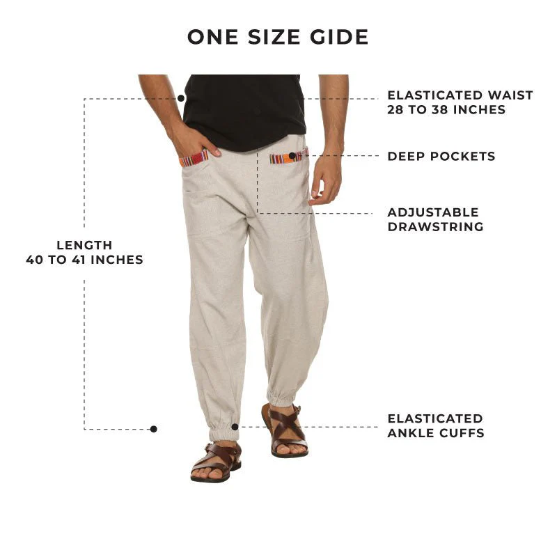 Men's Hopper | Melange Grey | Fits Waist Sizes 28 to 38 Inches - Image 3
