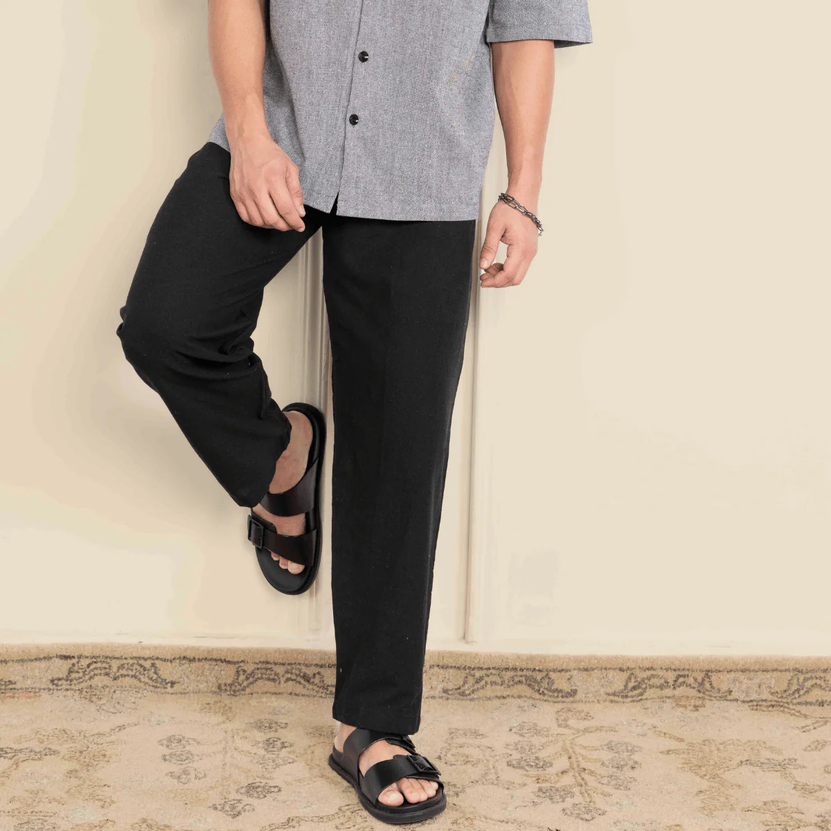 Men's Lounge Pant | Black | Fits Waist Size 28" to 36" - Image 13