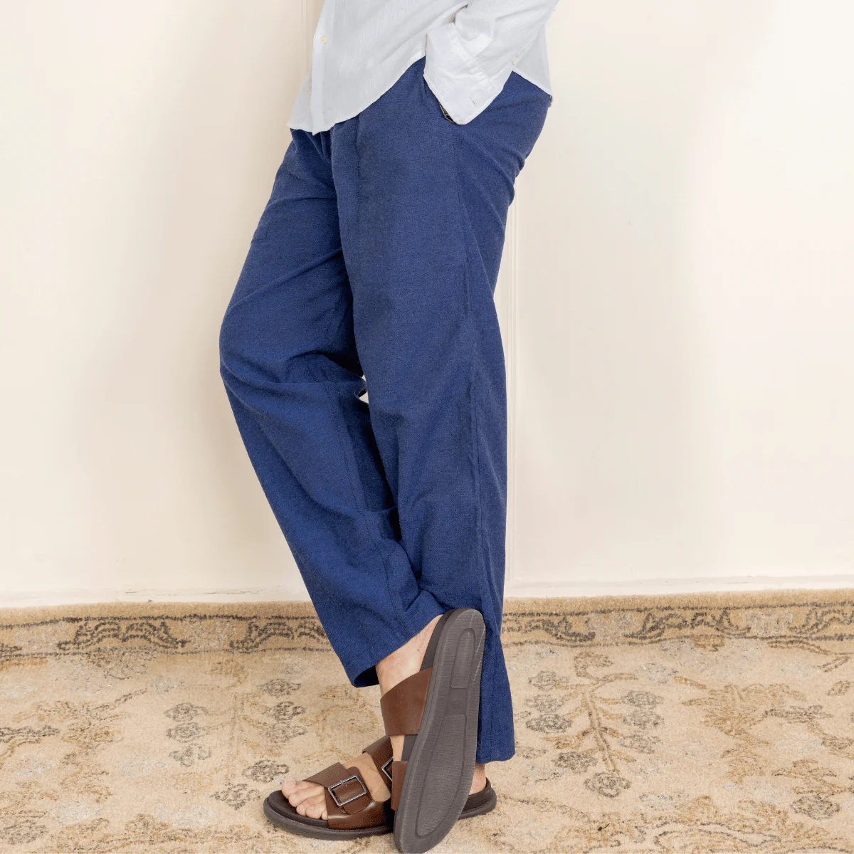 Men's Lounge Pant | Dark Blue | Fits Waist Size 28" to 36" - Image 13