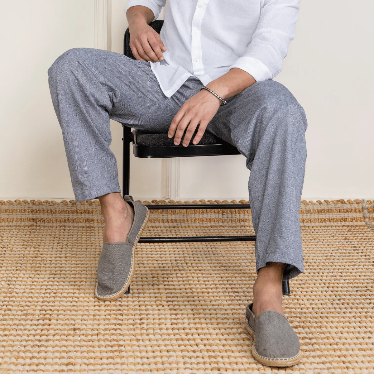 Men's Lounge Pant | Grey | Fits Waist Size 28" to 36" - Image 5