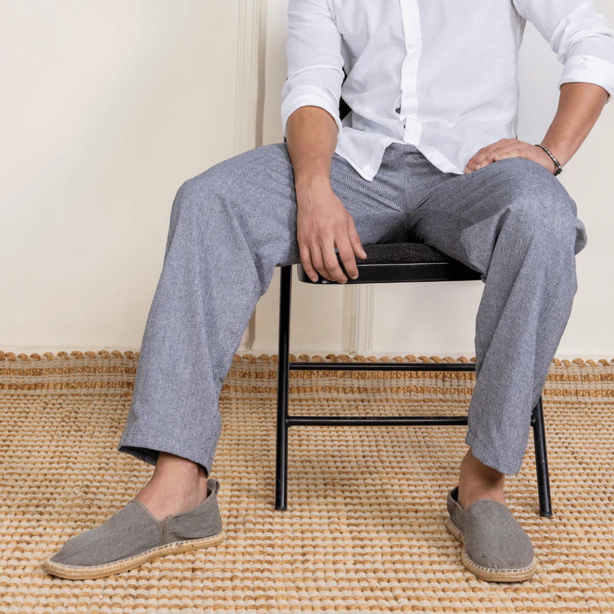 Men's Lounge Pant | Grey | Fits Waist Size 28" to 36" - Image 6
