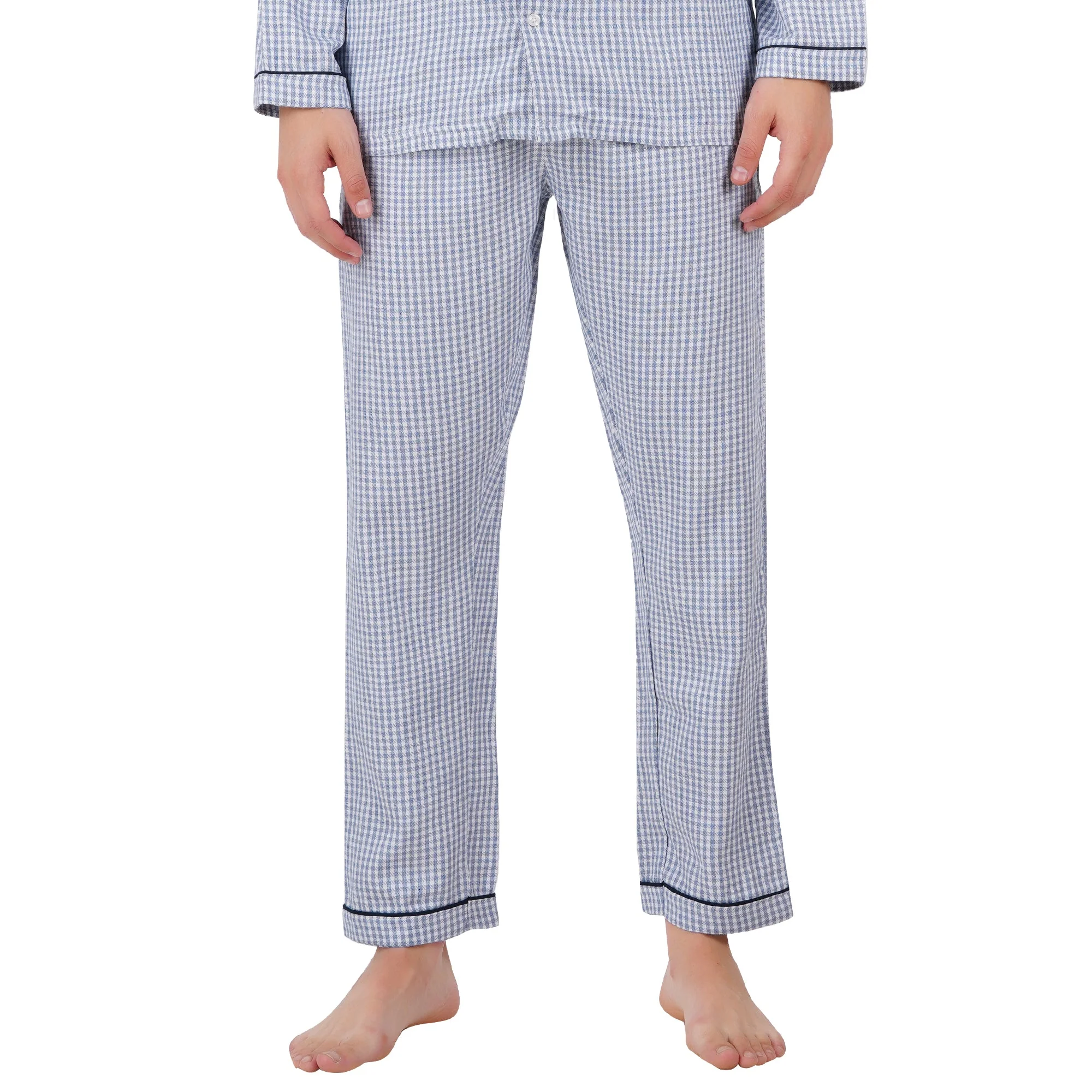 Men’s Nightwear Blue Checks | Comfortable Sleepwear - Image 5