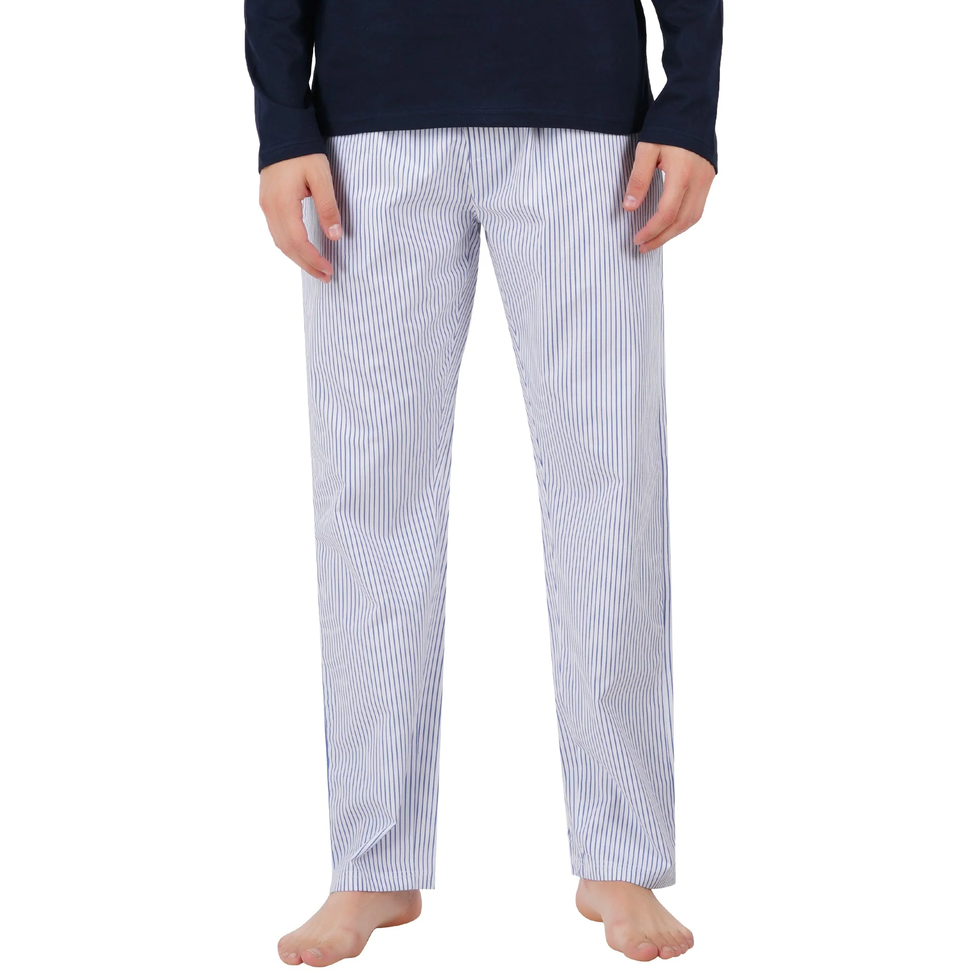 Men’s Navy Nightwear Set | Comfortable Cotton Sleepwear - Image 5