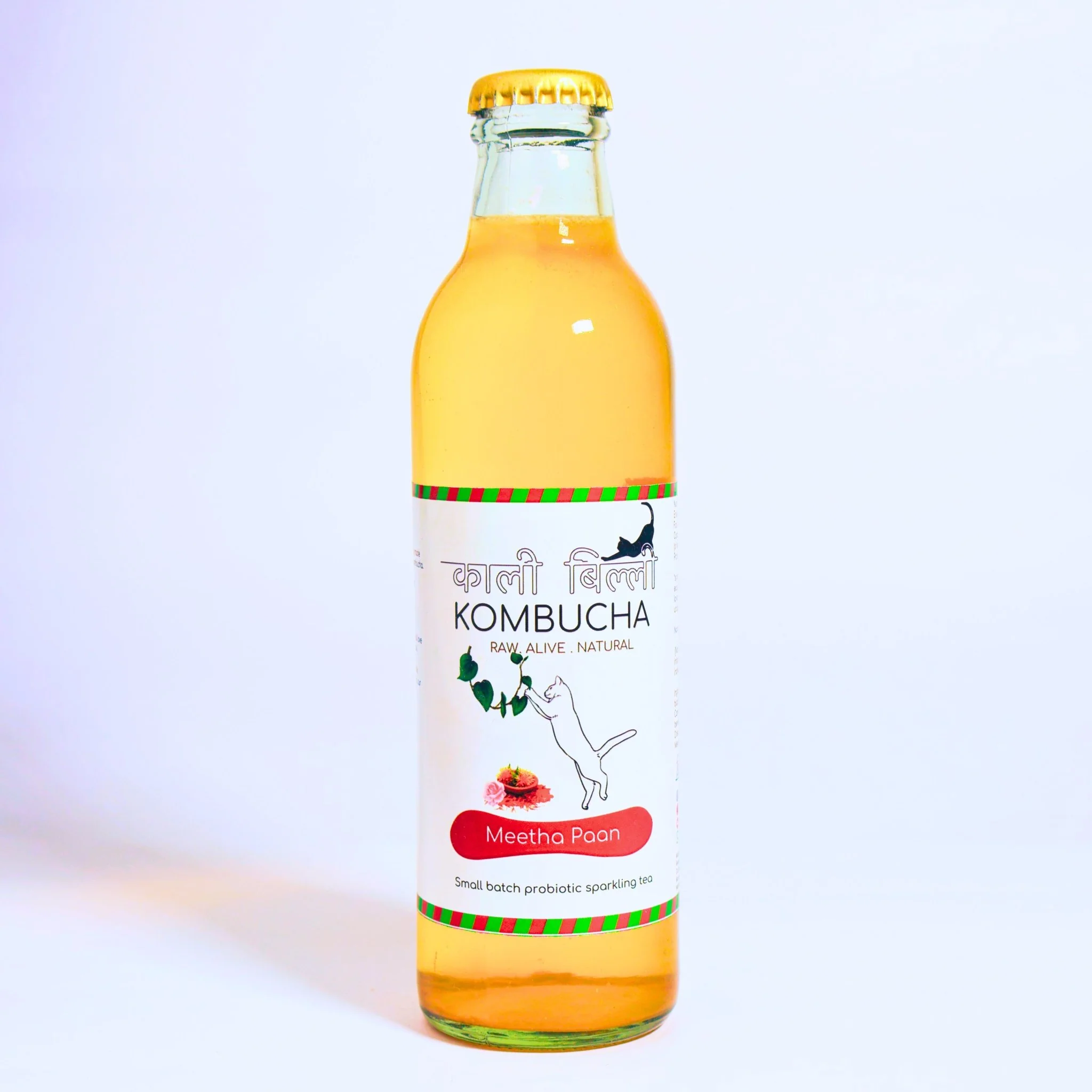 Metha Paan Kombucha 250ml | Refreshing Probiotic Fermented Tea