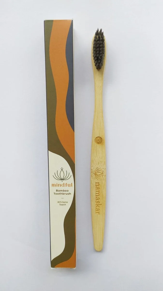 Mindful | Bamboo Toothbrush | 100% Compostable - Image 2