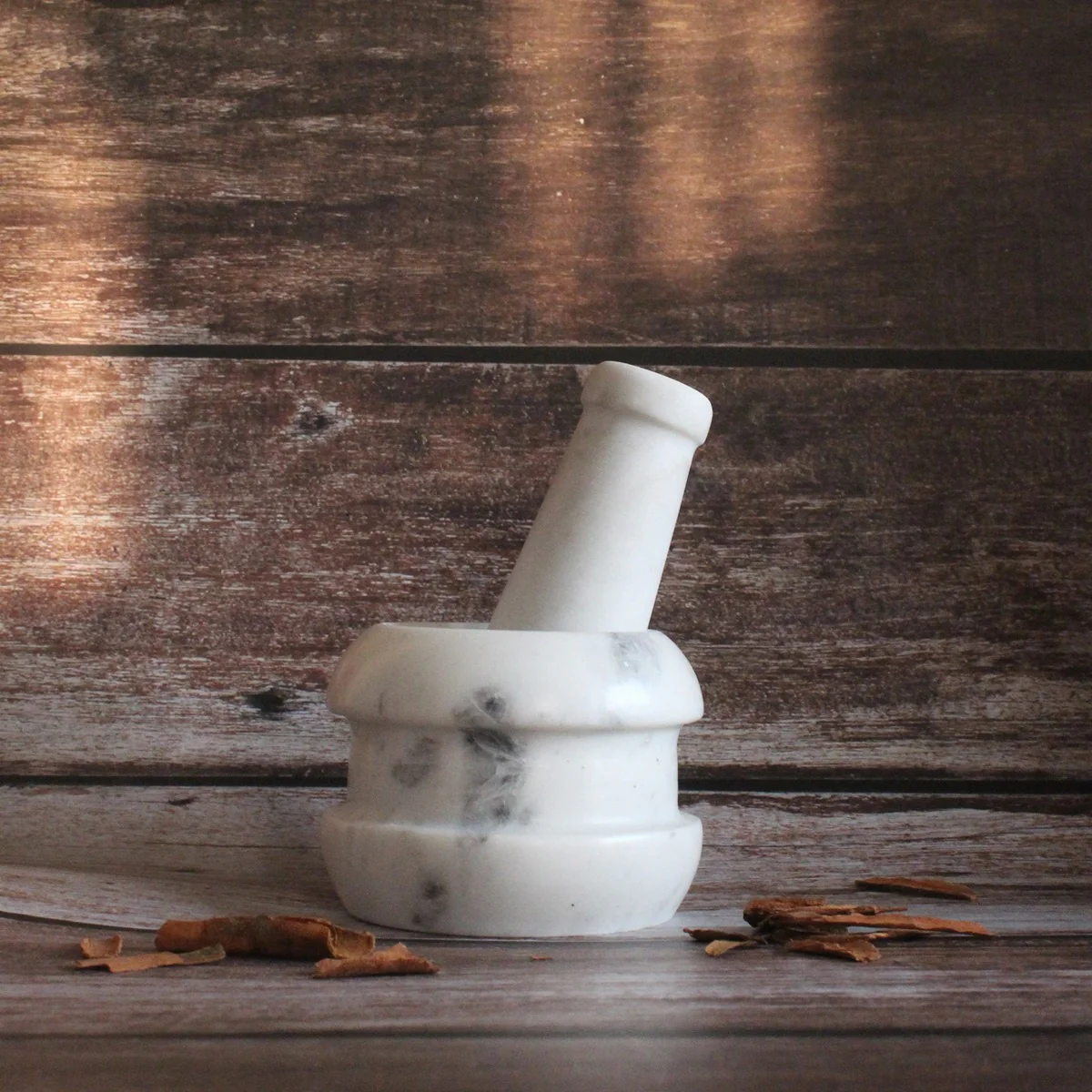 Mini Mortar and Pestle – Handcrafted Concentric Design for Herbs