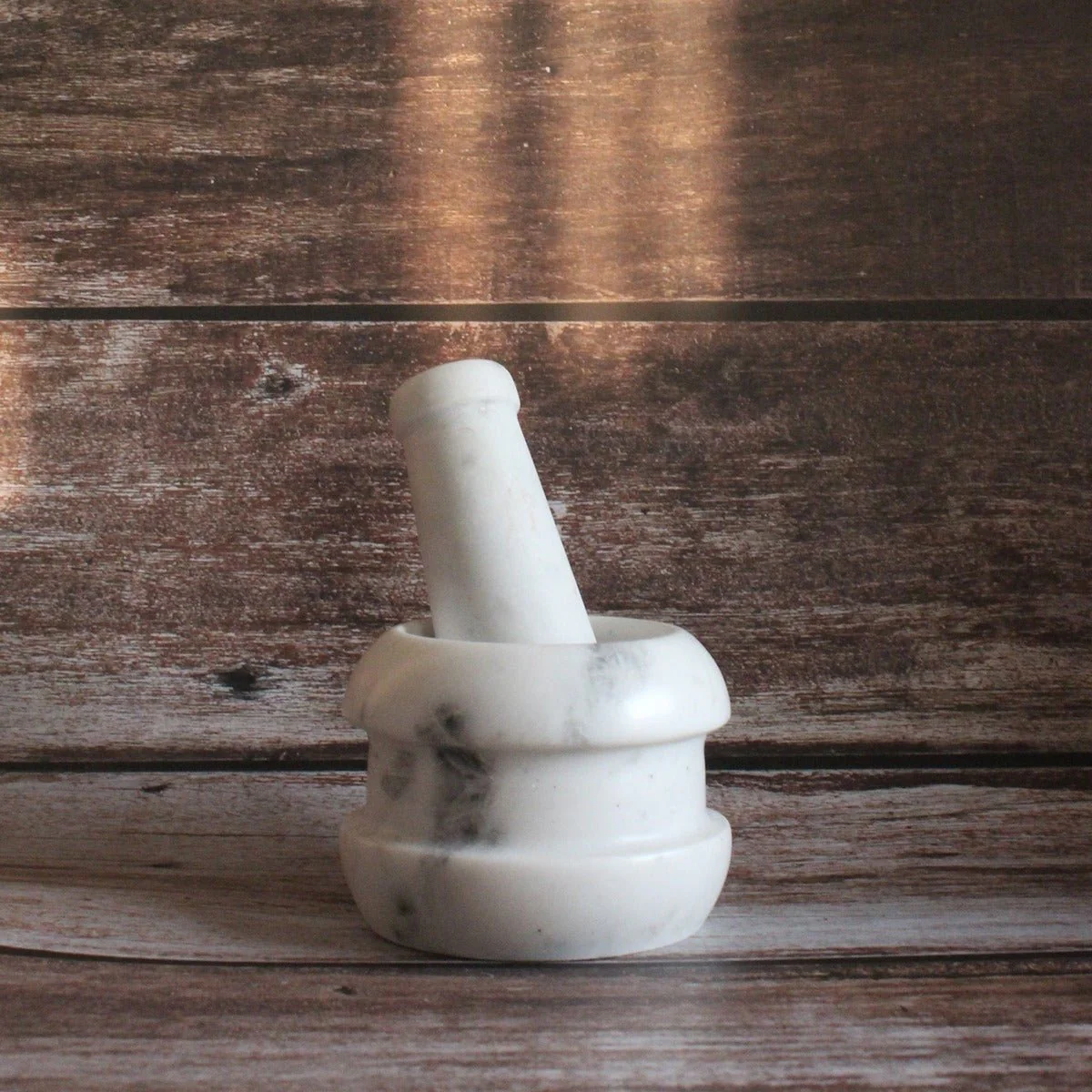 Mini Mortar and Pestle – Handcrafted Concentric Design for Herbs - Image 2