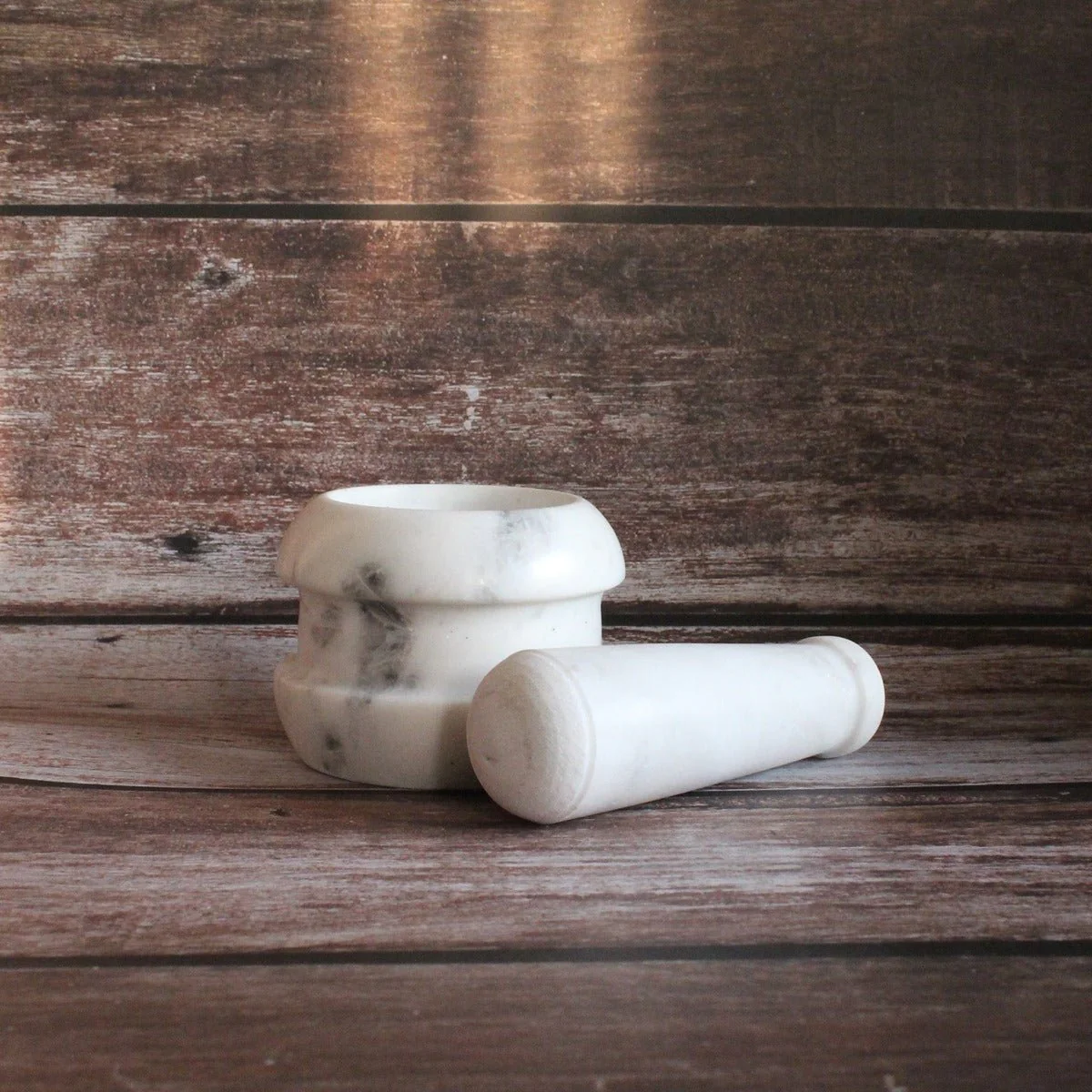 Mini Mortar and Pestle – Handcrafted Concentric Design for Herbs - Image 3