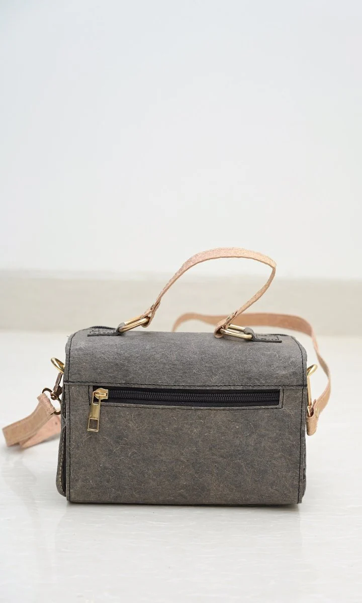 Mini Natural Duffle | Made with Coconut Leather - Image 5