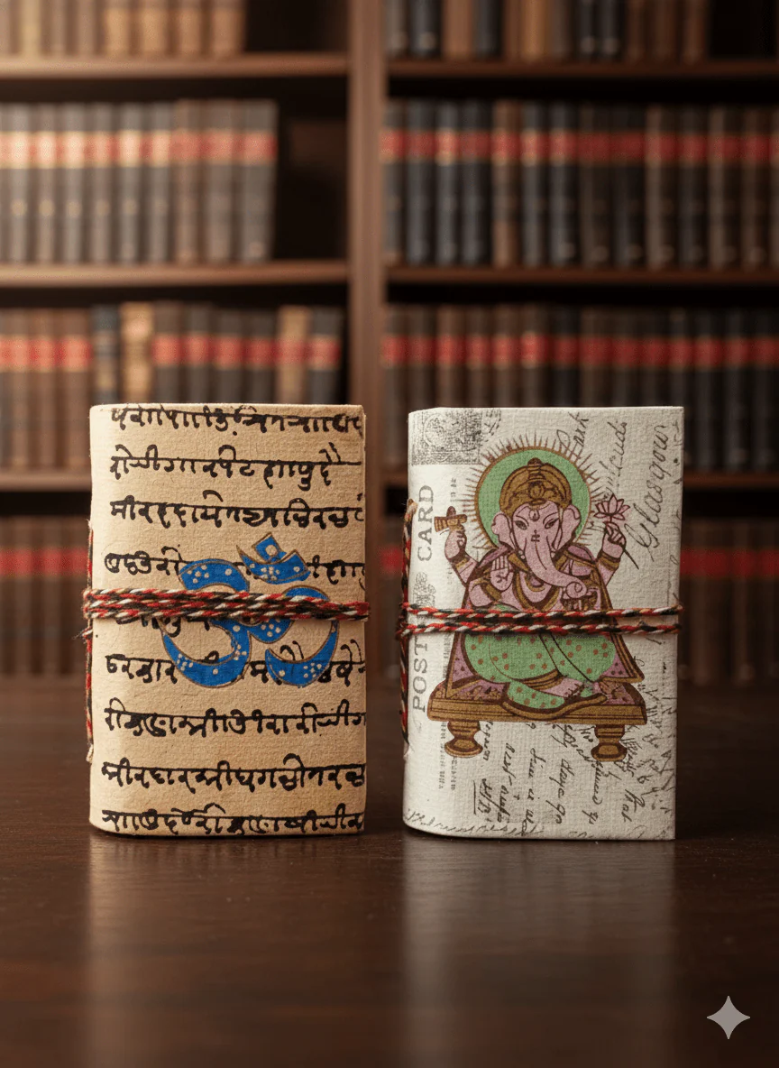 Mini Recycled Paper Journal Pack of 2 - Image 10