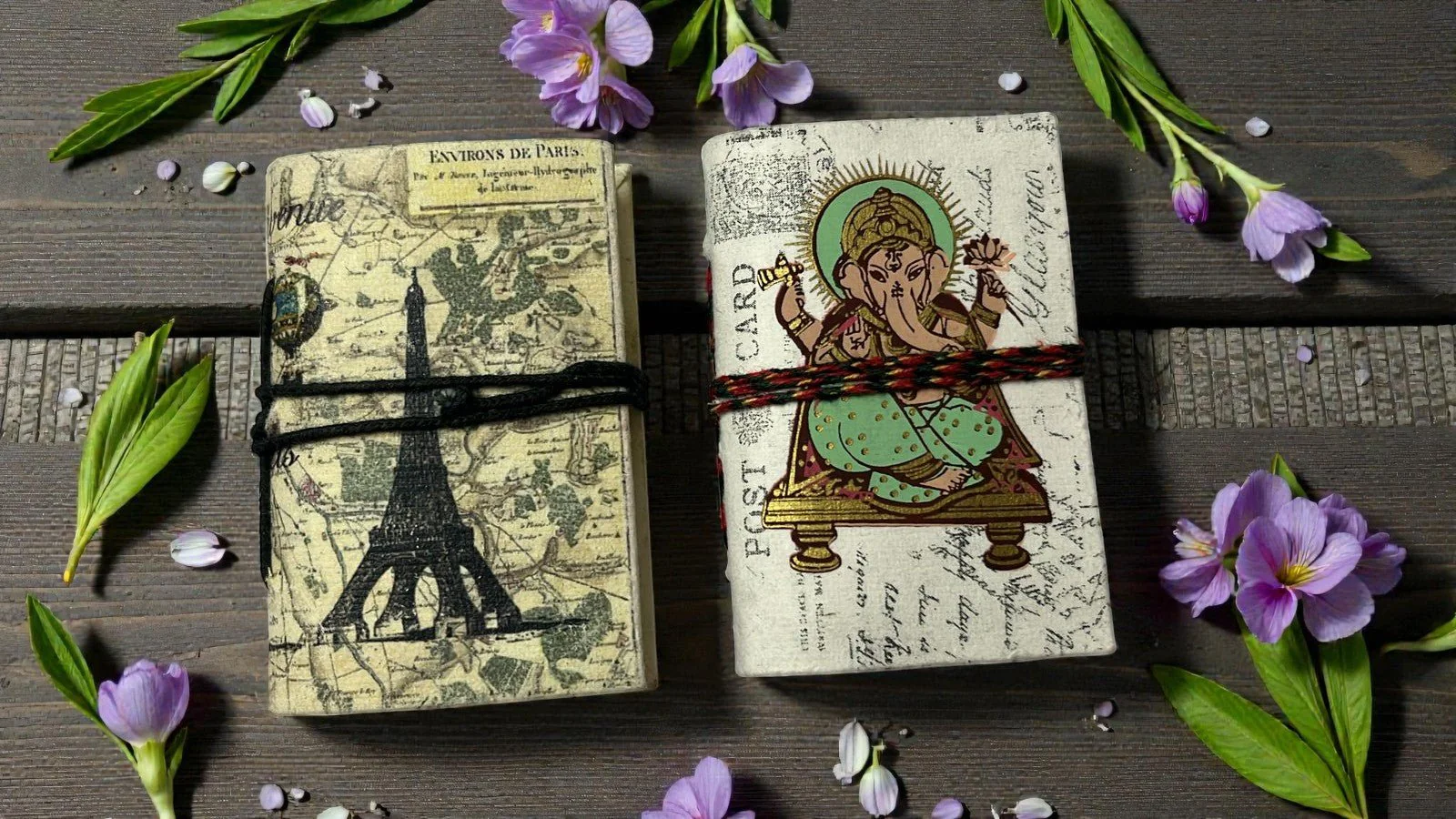 Mini Recycled Paper Journal Pack of 2 - Image 17