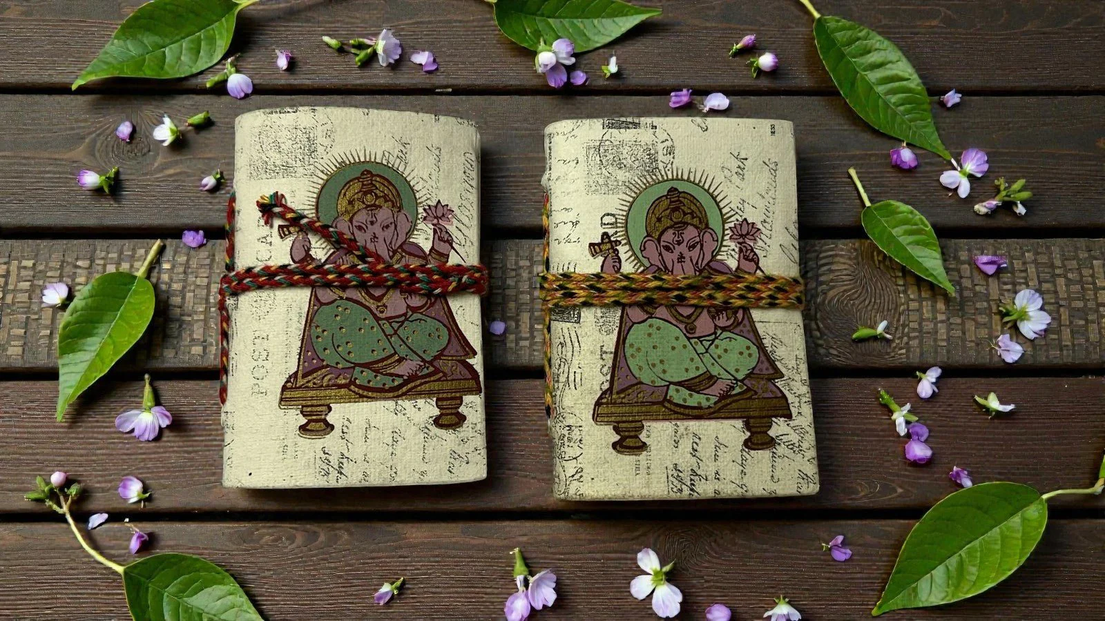 Mini Recycled Paper Journal Pack of 2 - Image 18