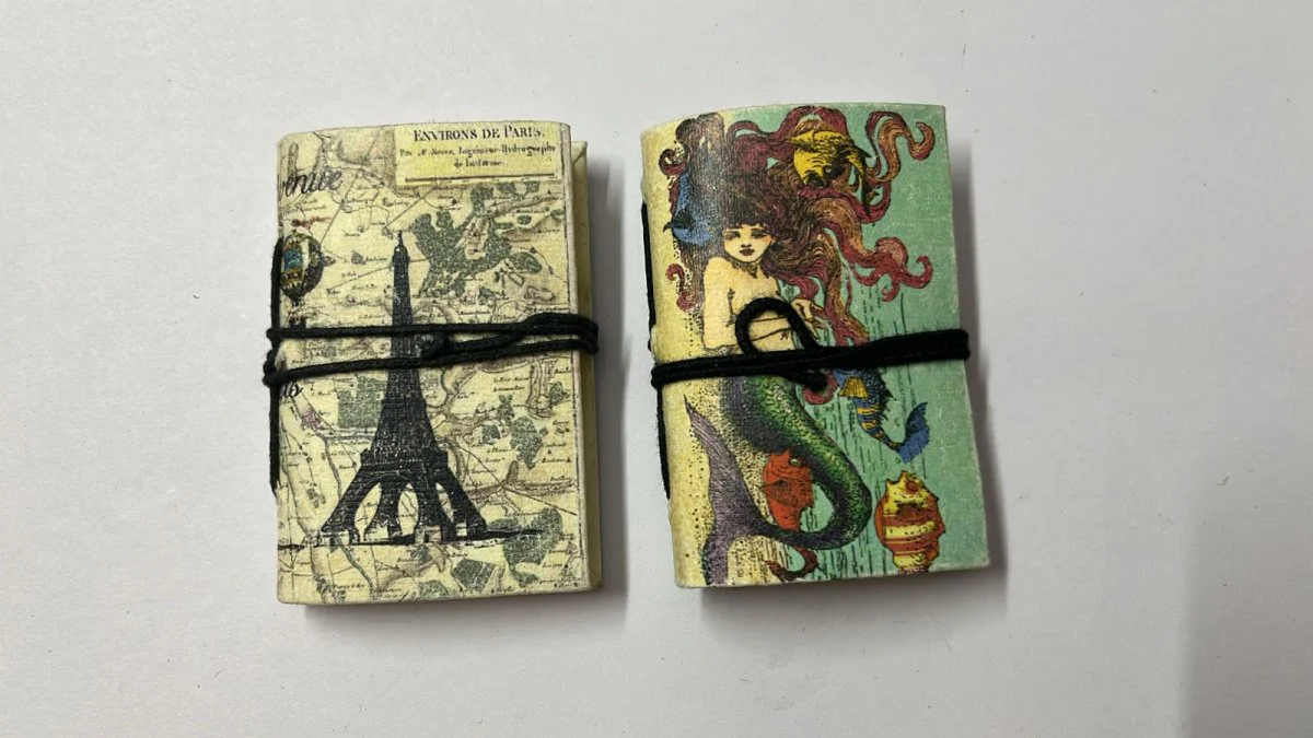 Mini Recycled Paper Journal Pack of 2 - Image 4