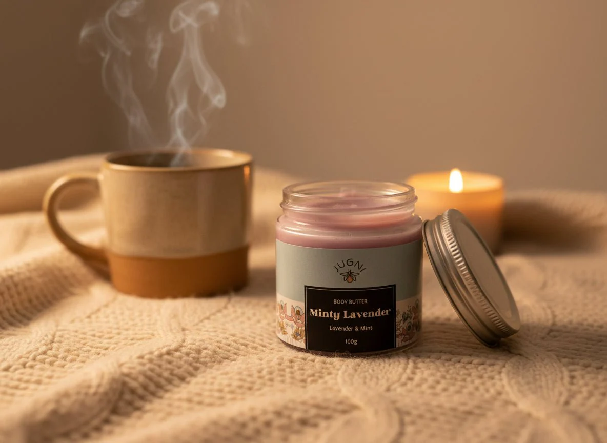 Minty Lavender Body Butter 100g to Refresh your Skin - Image 4