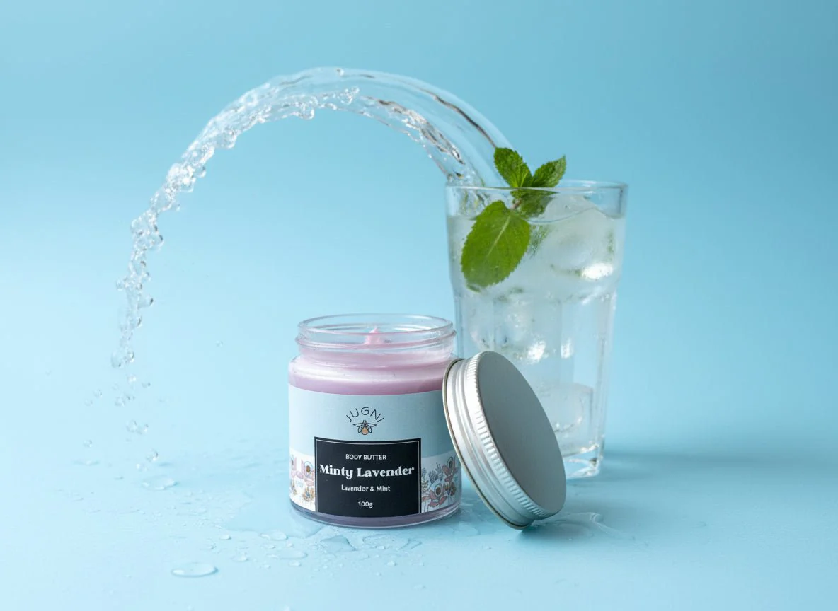 Minty Lavender Body Butter 100g to Refresh your Skin - Image 5
