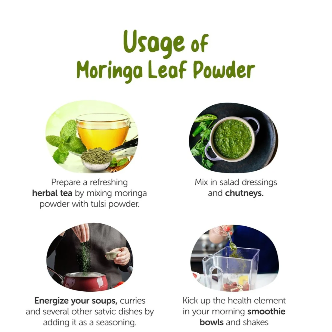 Moringa Leaf Powder - 100g - Image 3