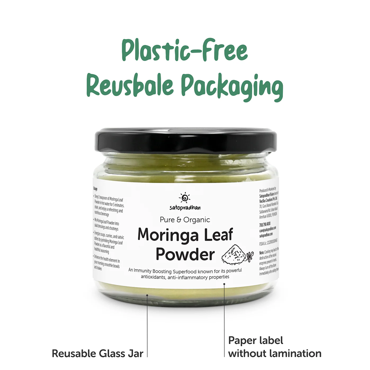 Moringa Leaf Powder - 100g - Image 4